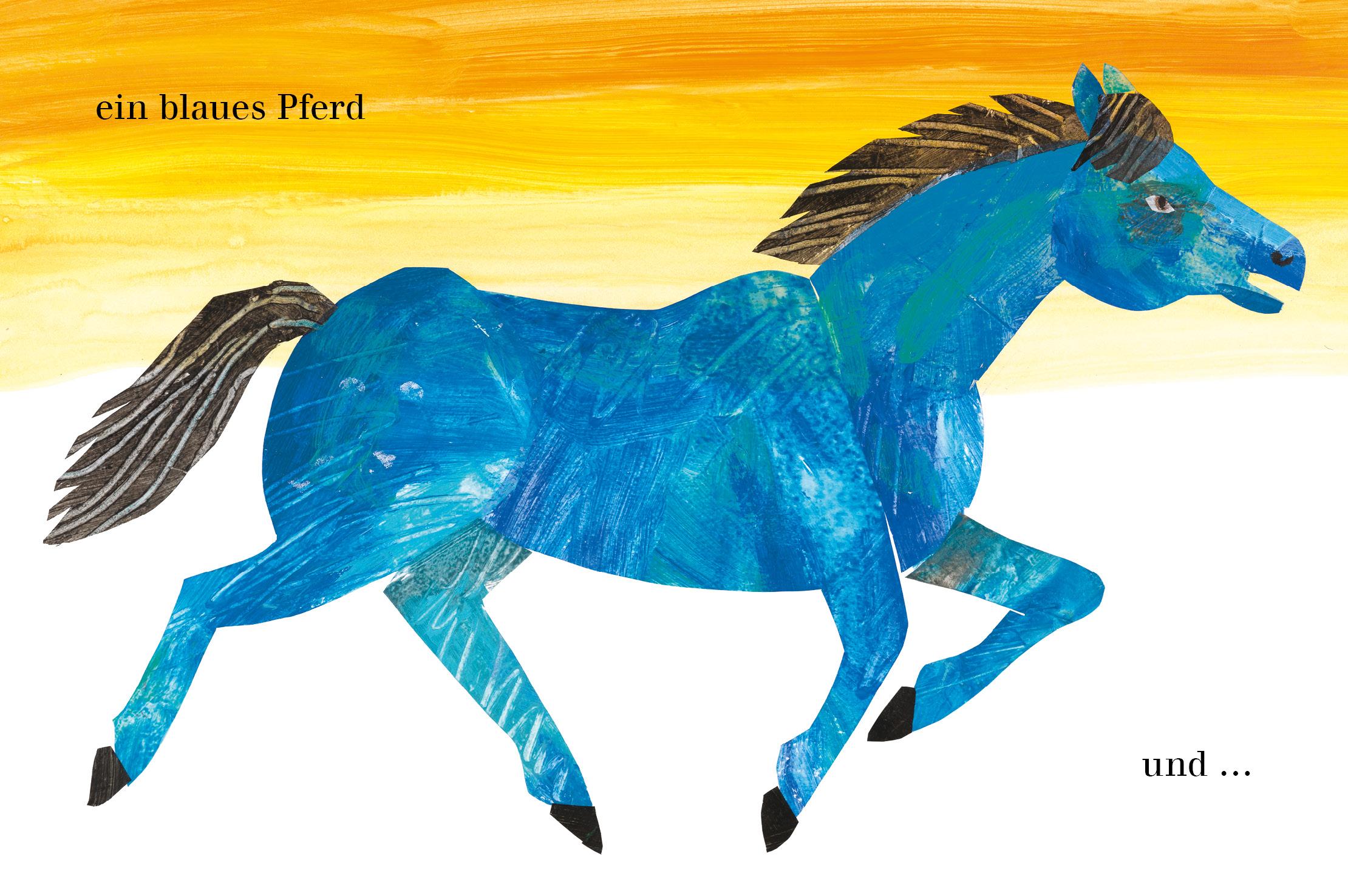 Bild: 9783836962131 | Der Künstler und das blaue Pferd | Eric Carle Classic Edition | Carle