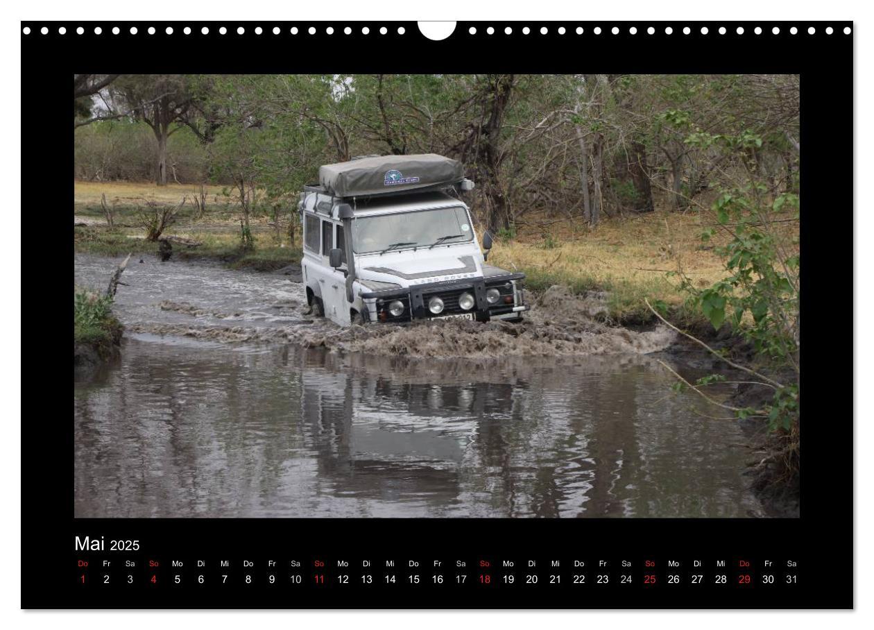 Bild: 9783435753673 | Land Rover Defender - Unterwegs in Afrika (Wandkalender 2025 DIN A3...