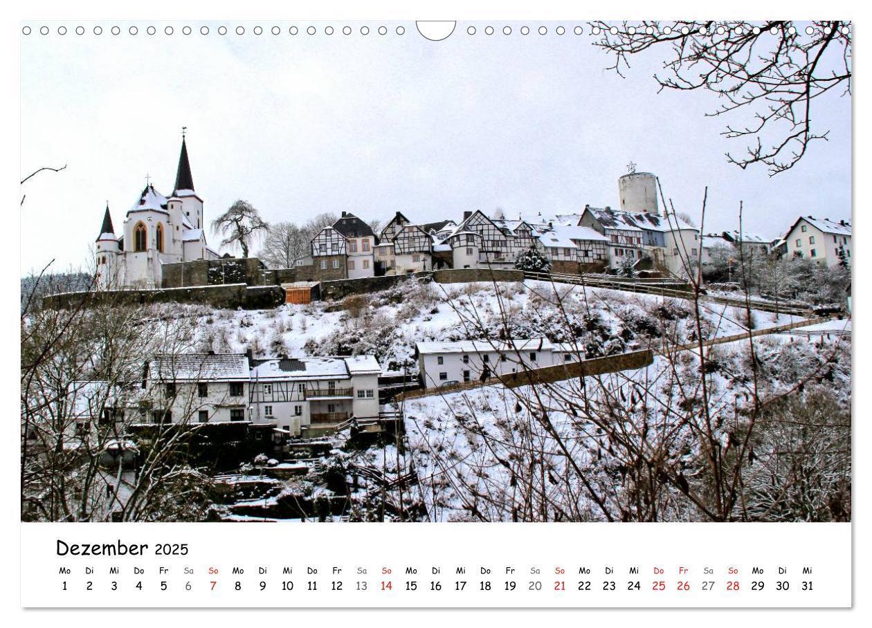 Bild: 9783435622016 | Die schönsten Orte der Eifel - Reifferscheid (Wandkalender 2025 DIN...