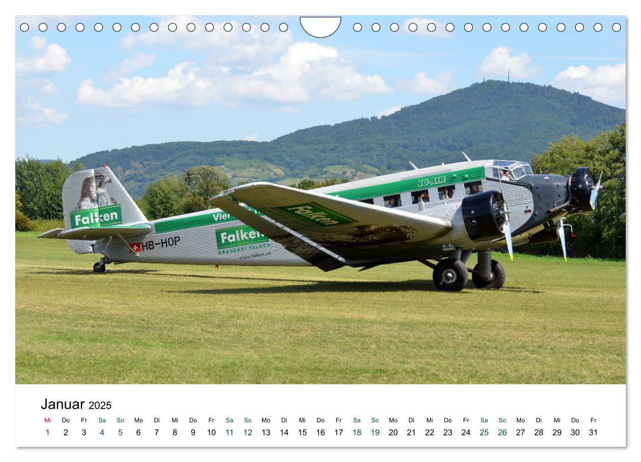 Bild: 9783435390632 | Junkers Ju 52 Die Legende (Wandkalender 2025 DIN A4 quer), CALVENDO...