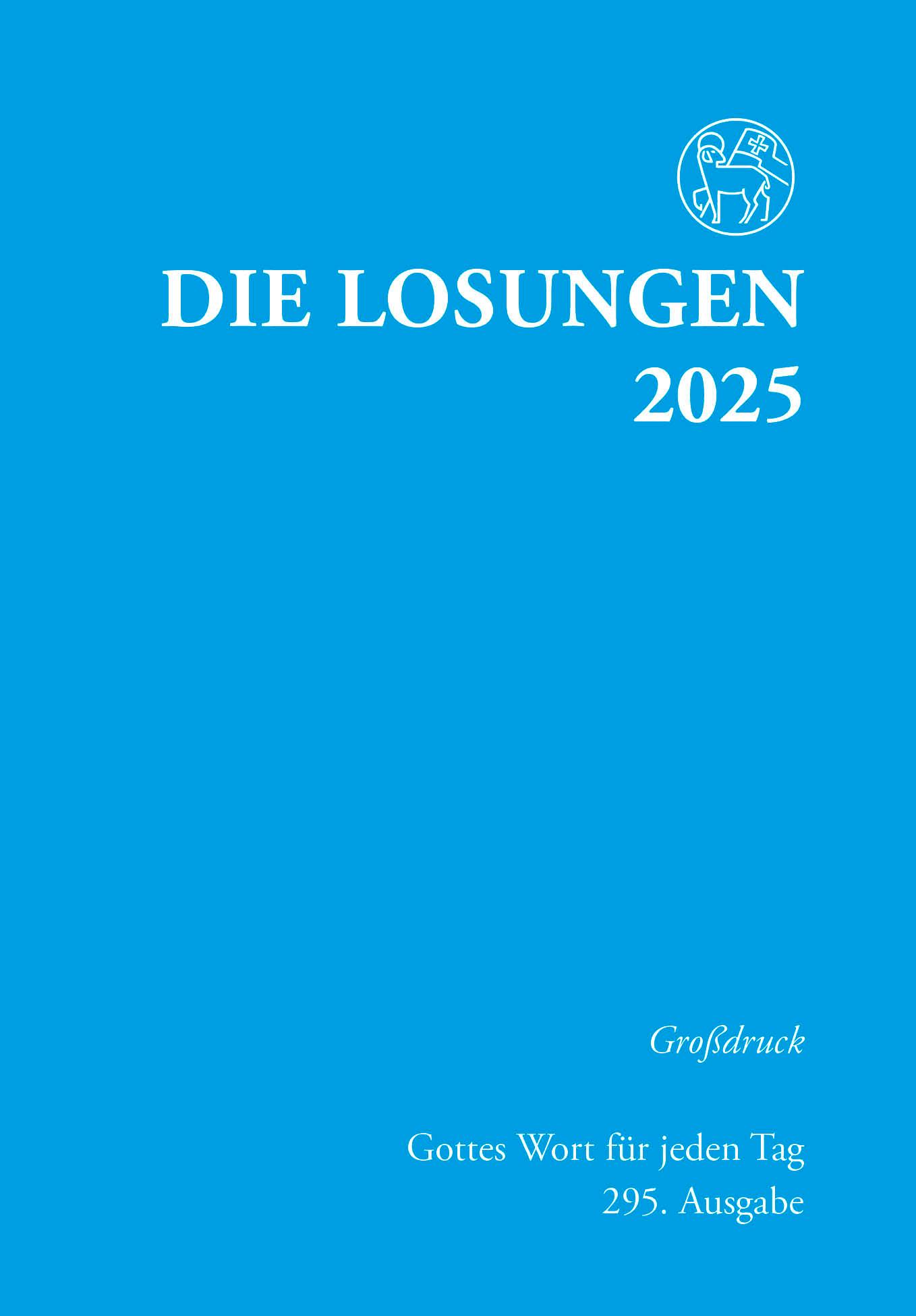 Cover: 9783724526834 | Die Losungen 2025 | Kalender | 216 S. | Deutsch | 2025