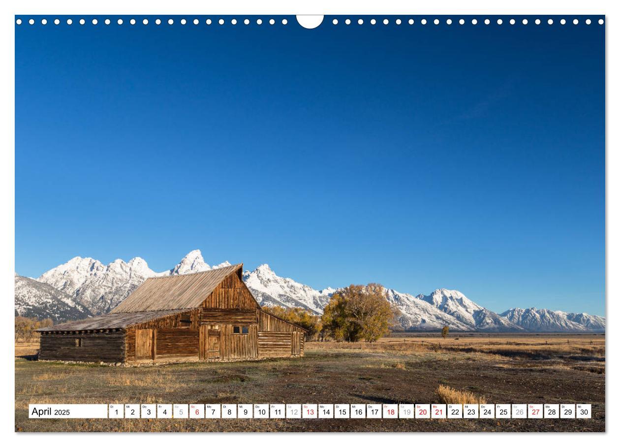 Bild: 9783435404506 | Grand Teton National Park (Wandkalender 2025 DIN A3 quer), CALVENDO...