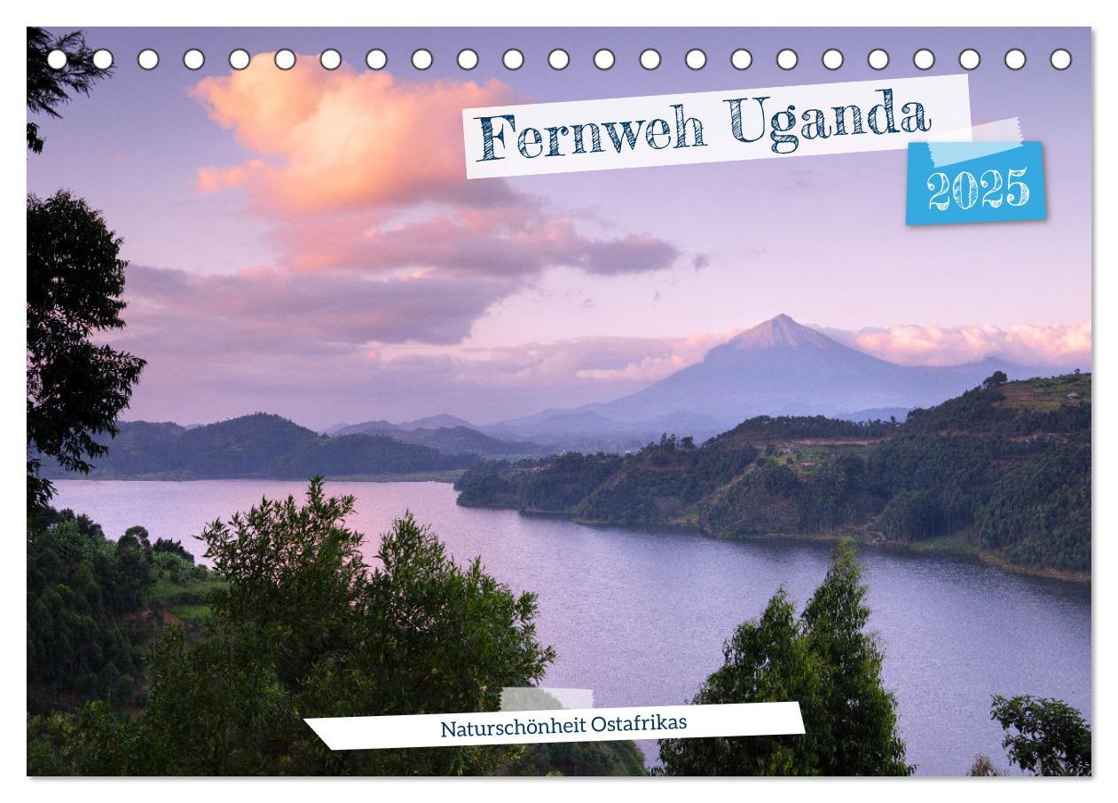 Cover: 9783435001408 | Fernweh Uganda - Naturschönheit Ostafrikas (Tischkalender 2025 DIN...