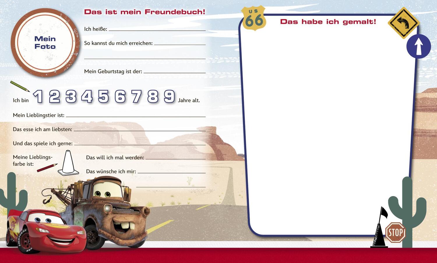 Bild: 9783833242335 | Disney Cars On The Road: Meine ersten Freunde | Buch | 72 S. | Deutsch