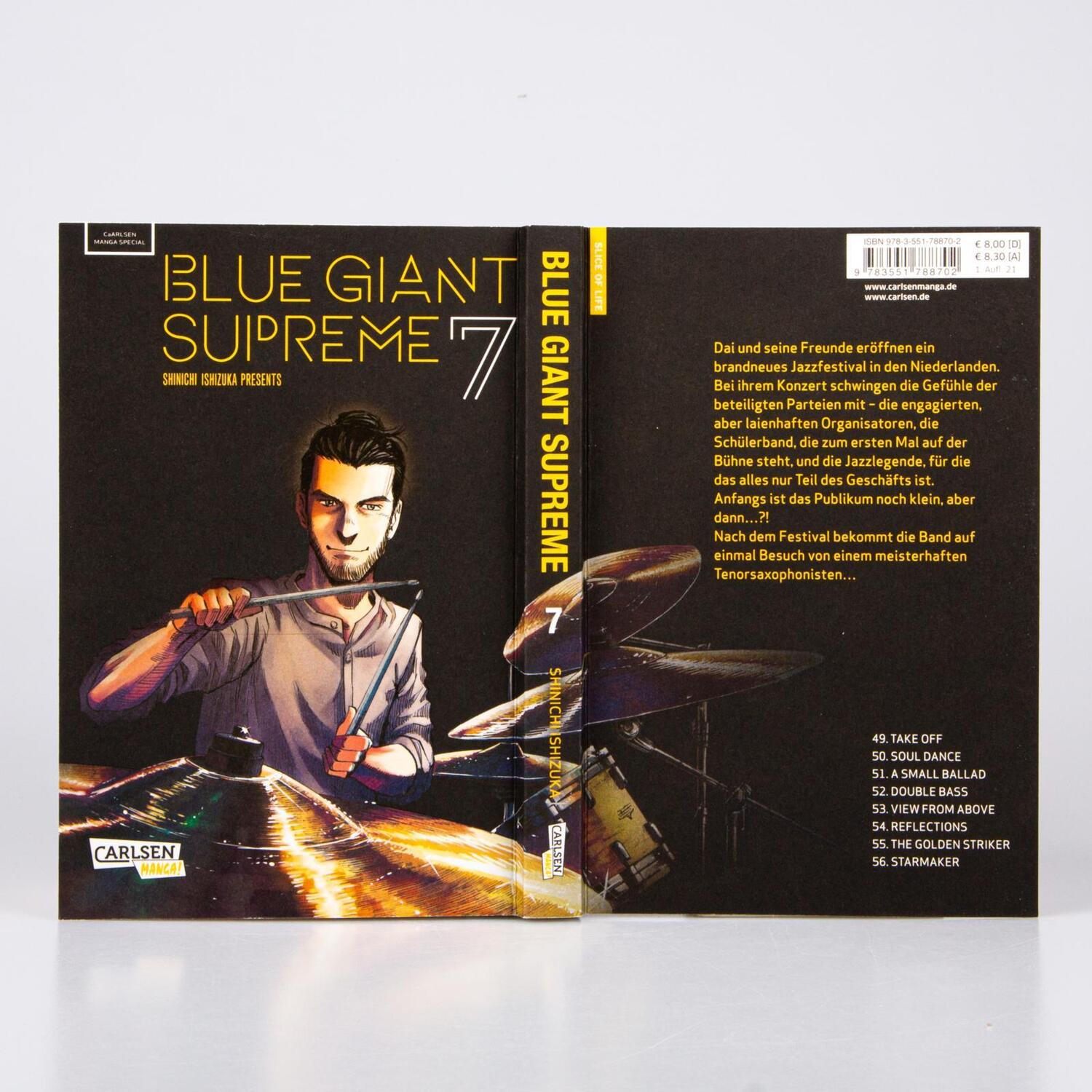 Bild: 9783551788702 | Blue Giant Supreme 7 | Shinichi Ishizuka | Taschenbuch | 208 S. | 2021