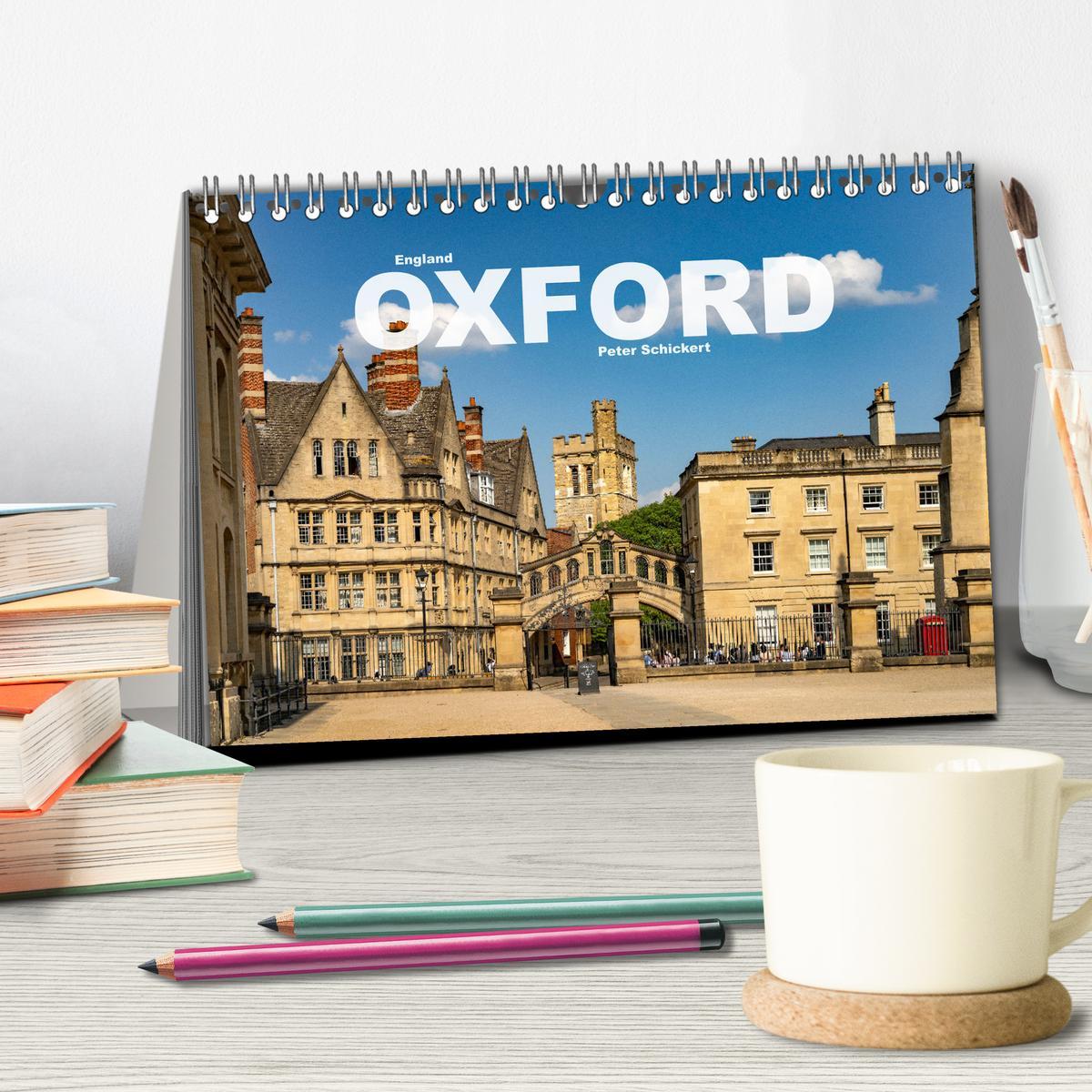 Bild: 9783383870859 | England - Oxford (Tischkalender 2025 DIN A5 quer), CALVENDO...