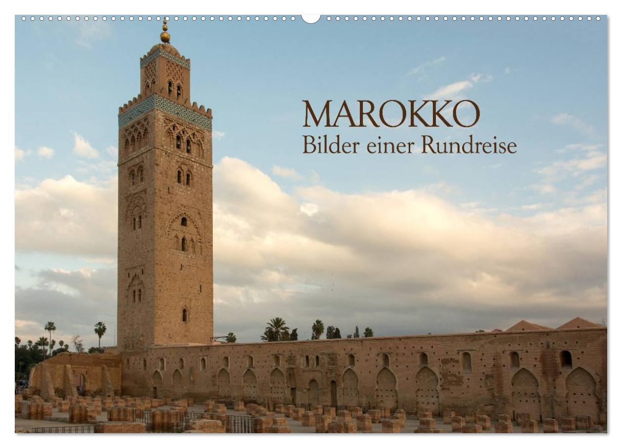 Cover: 9783435559091 | Marokko - Bilder einer Rundreise (Wandkalender 2025 DIN A2 quer),...