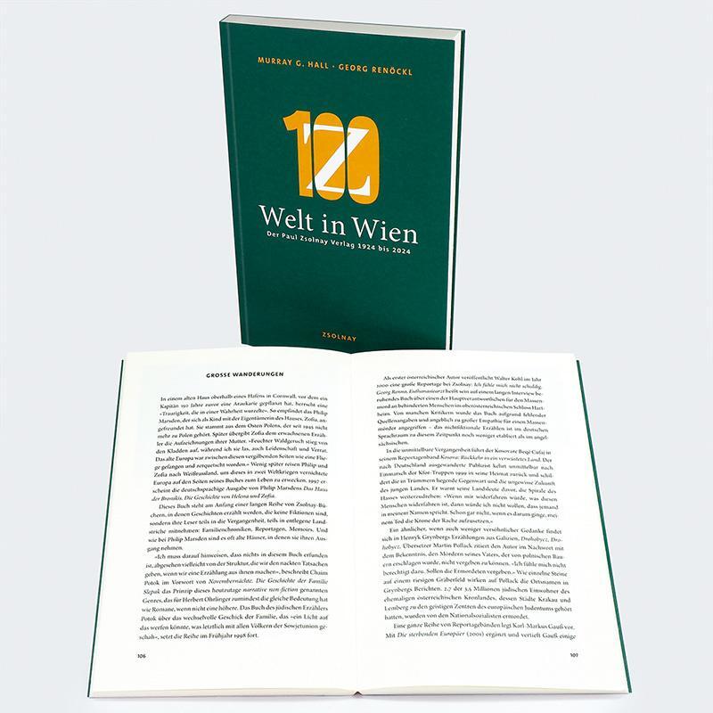 Bild: 9783552073937 | Welt in Wien | Der Paul Zsolnay Verlag 1924 bis 2024 | Hall (u. a.)