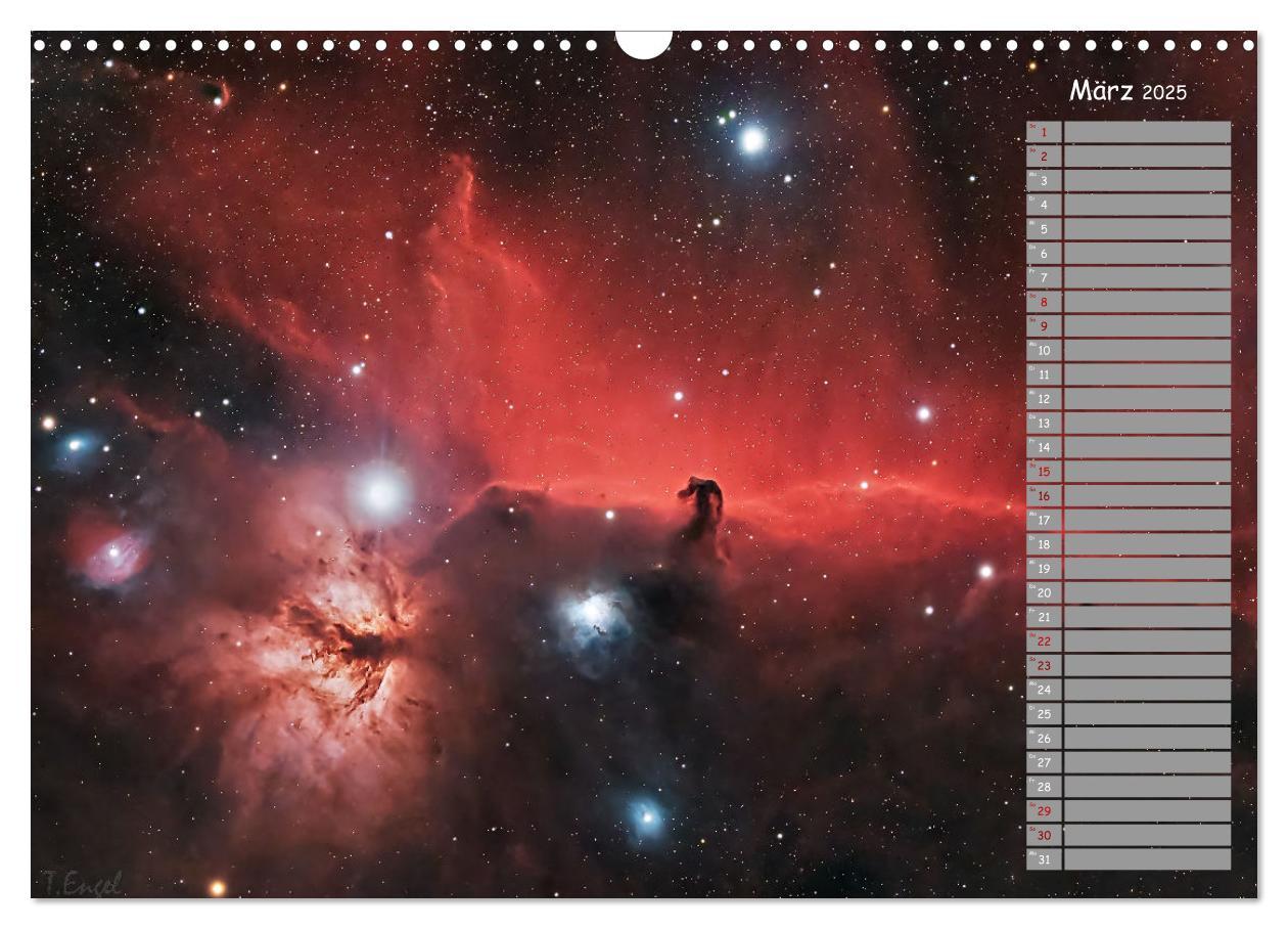 Bild: 9783457194379 | Deep-Sky Amateurastronomie (Wandkalender 2025 DIN A3 quer),...