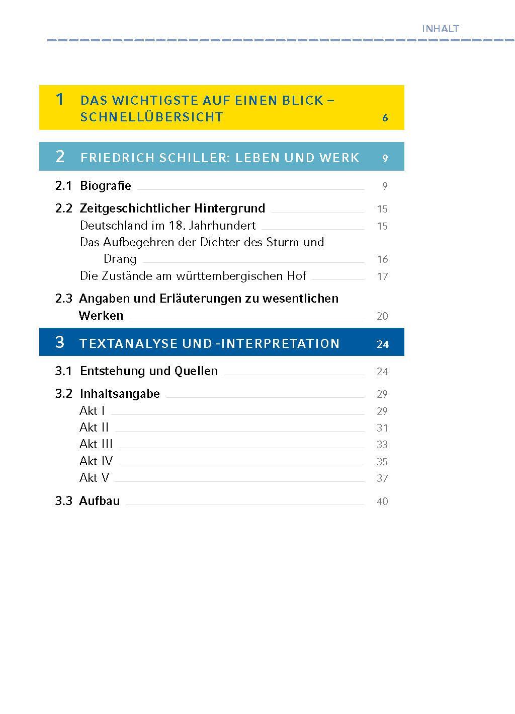 Bild: 9783804420731 | Kabale und Liebe - Textanalyse und Interpretation | Friedrich Schiller