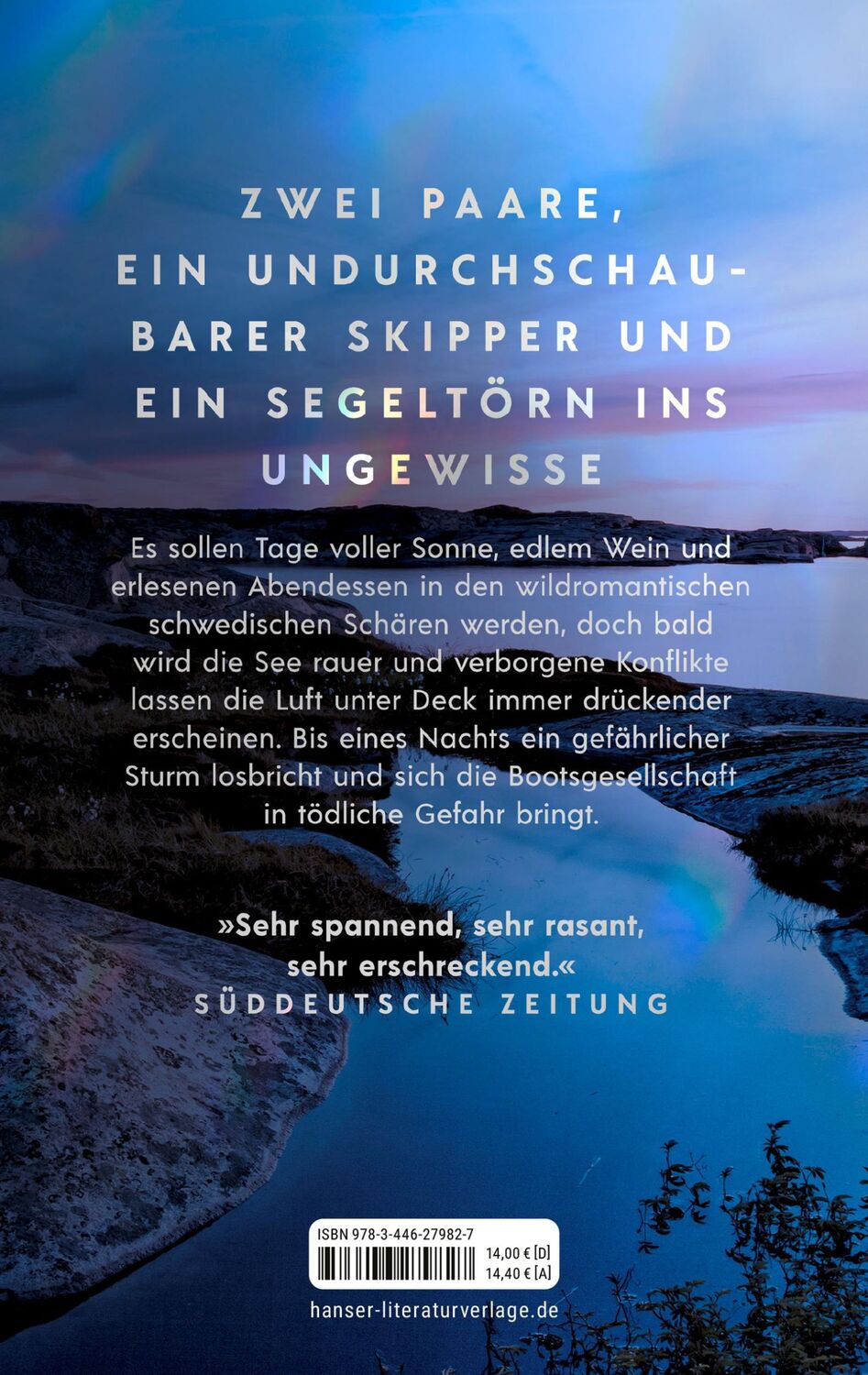 Bild: 9783446279827 | In blaukalter Tiefe | Von der Autorin von UNTER WASSER NACHT | Hauff