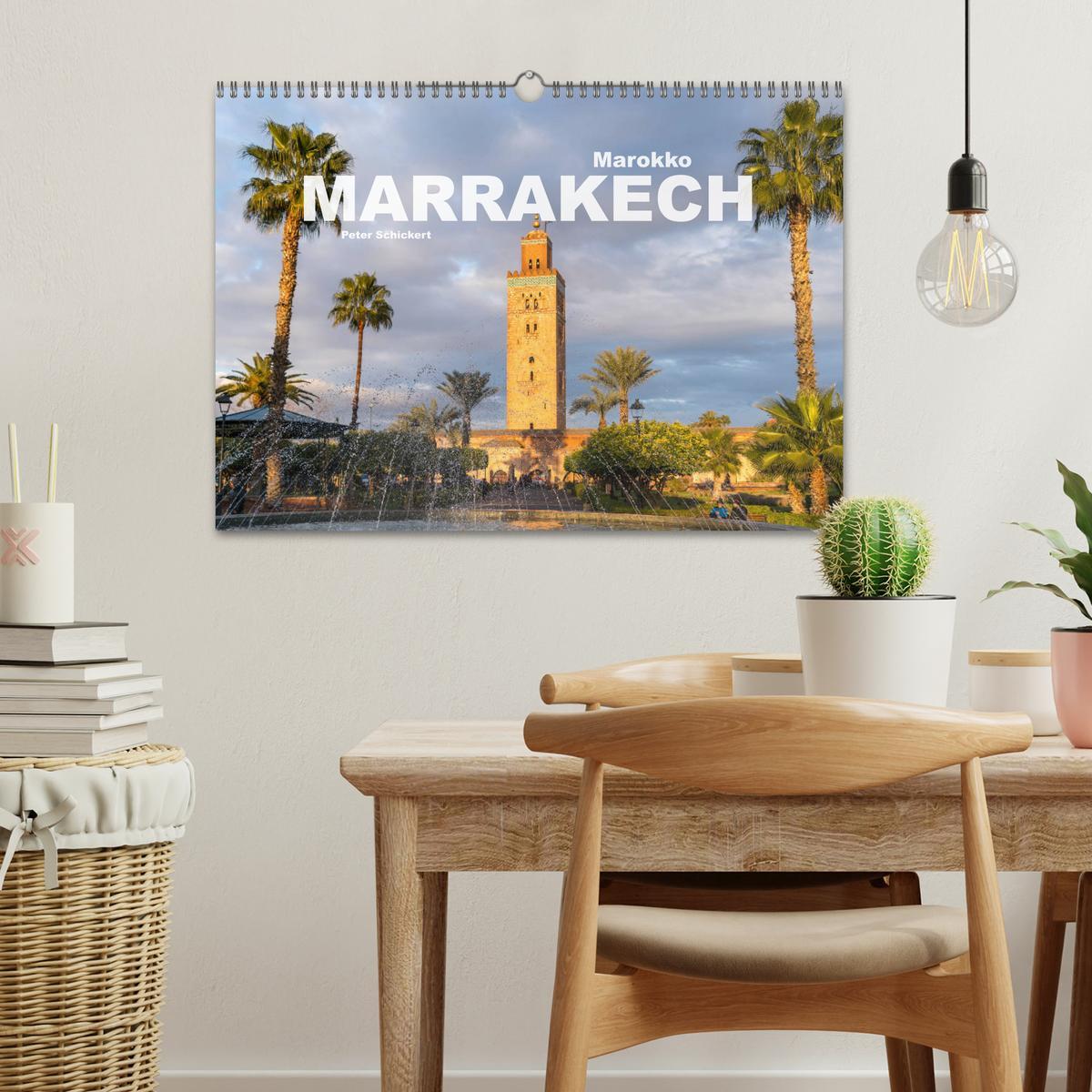 Bild: 9783435329588 | Marokko - Marrakesch (Wandkalender 2025 DIN A3 quer), CALVENDO...