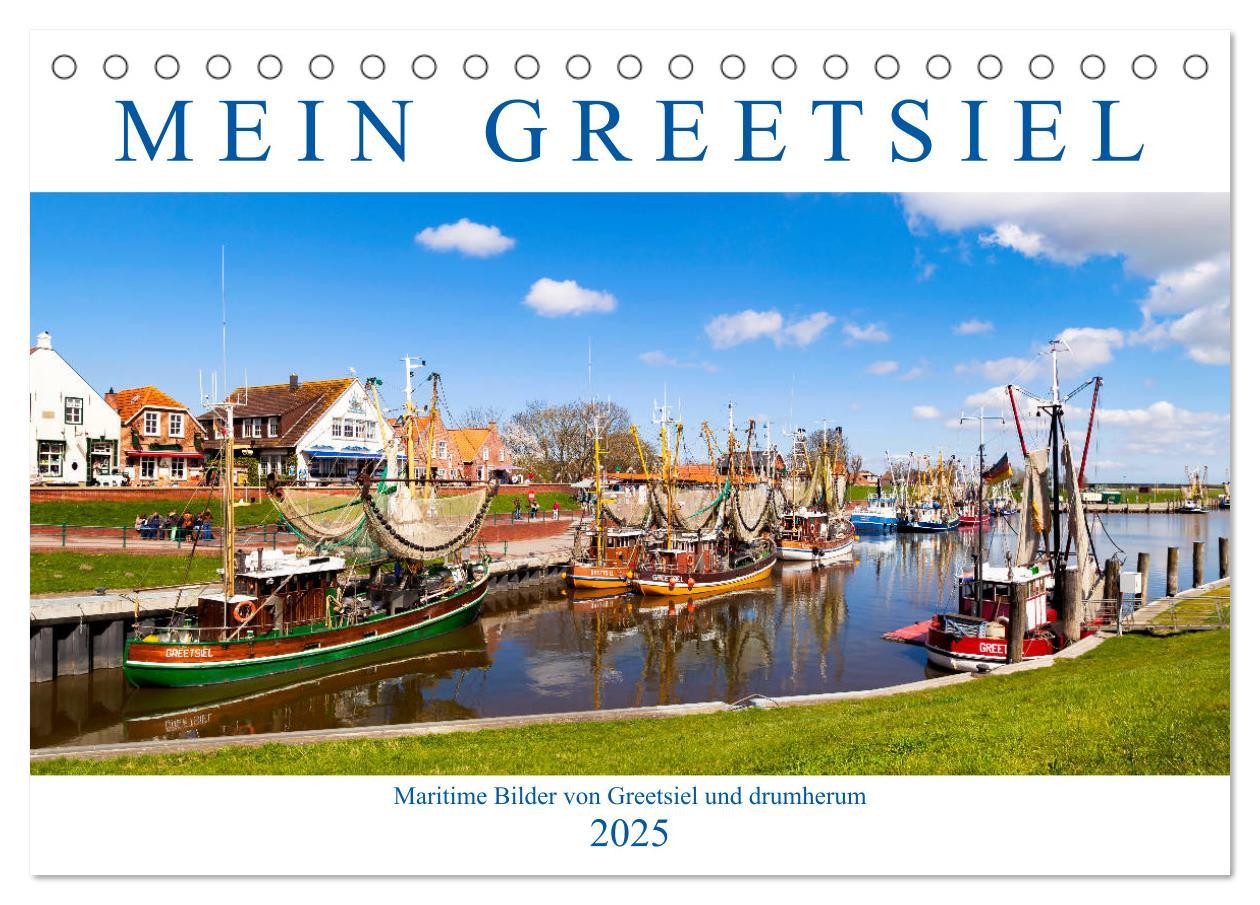 Cover: 9783435331864 | Mein Greetsiel (Tischkalender 2025 DIN A5 quer), CALVENDO...