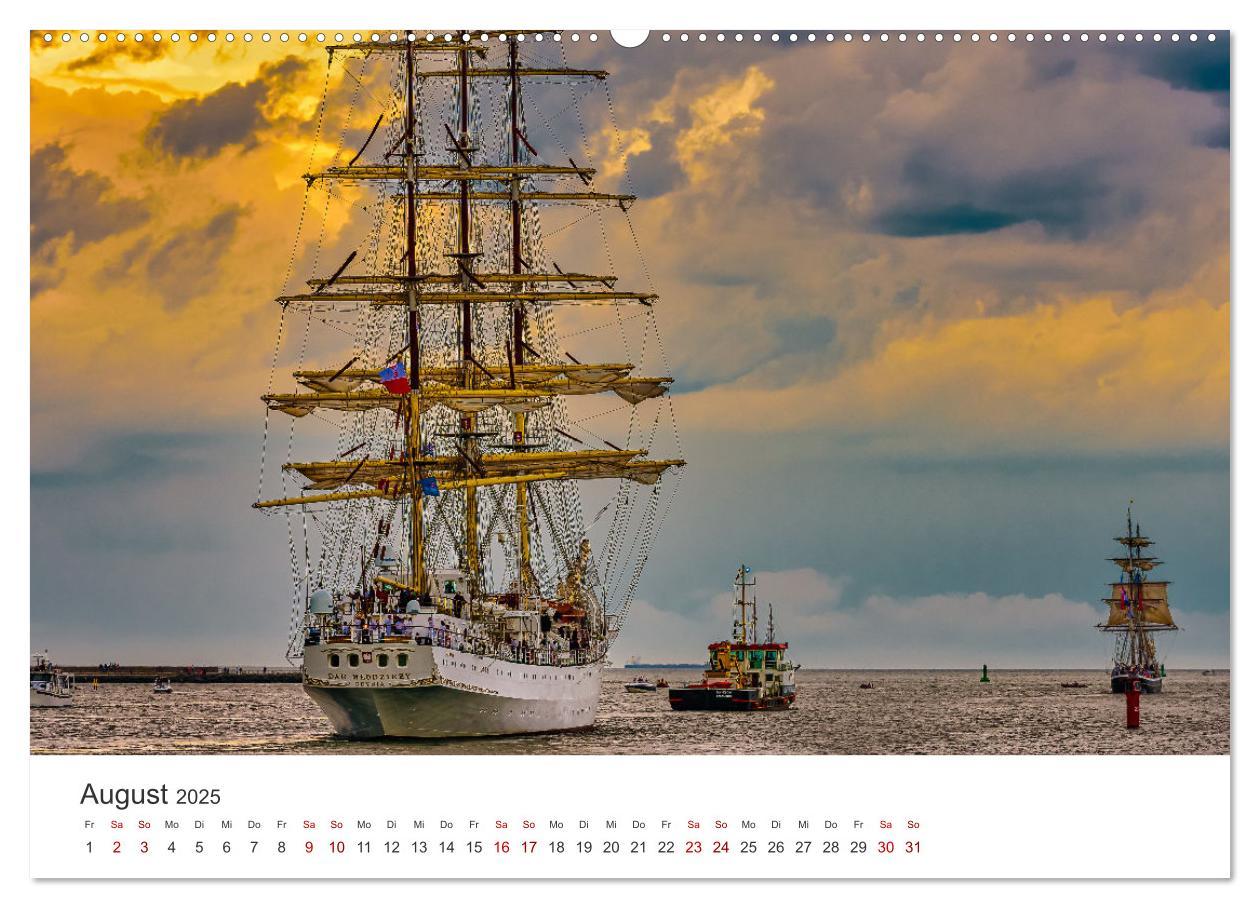 Bild: 9783435029082 | Warnemünde by Olaf Rehmert (Wandkalender 2025 DIN A2 quer),...