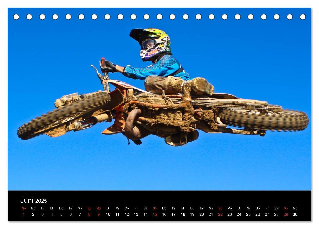 Bild: 9783435516735 | Motocross Kalender - Emotionen auf 2 Rädern (Tischkalender 2025 DIN...