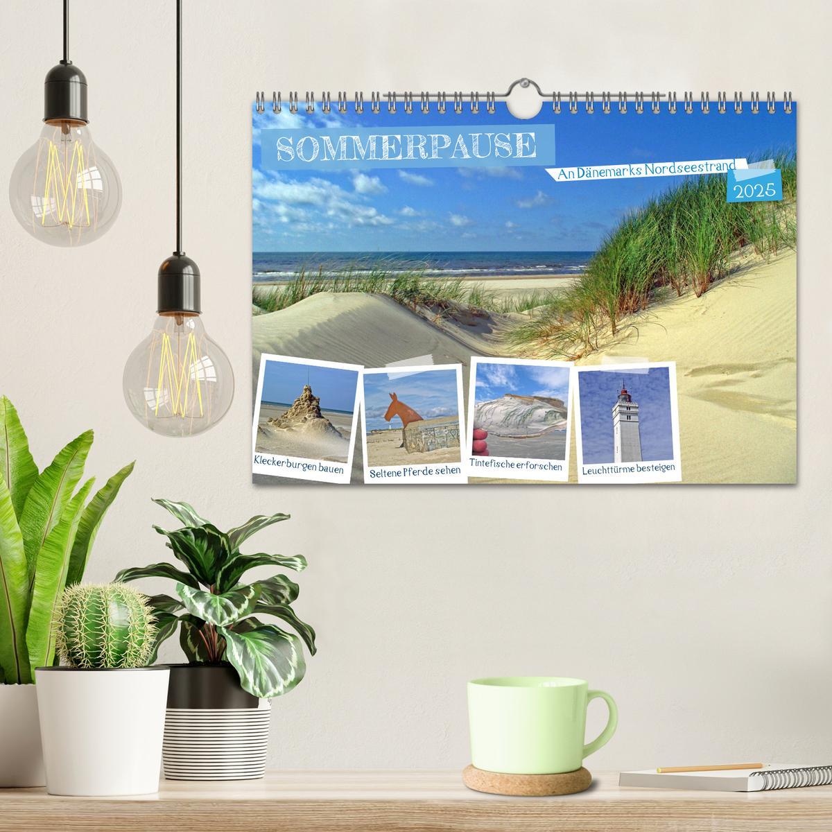 Bild: 9783383971457 | Sommerpause - An Dänemarks Nordseestrand (Wandkalender 2025 DIN A4...