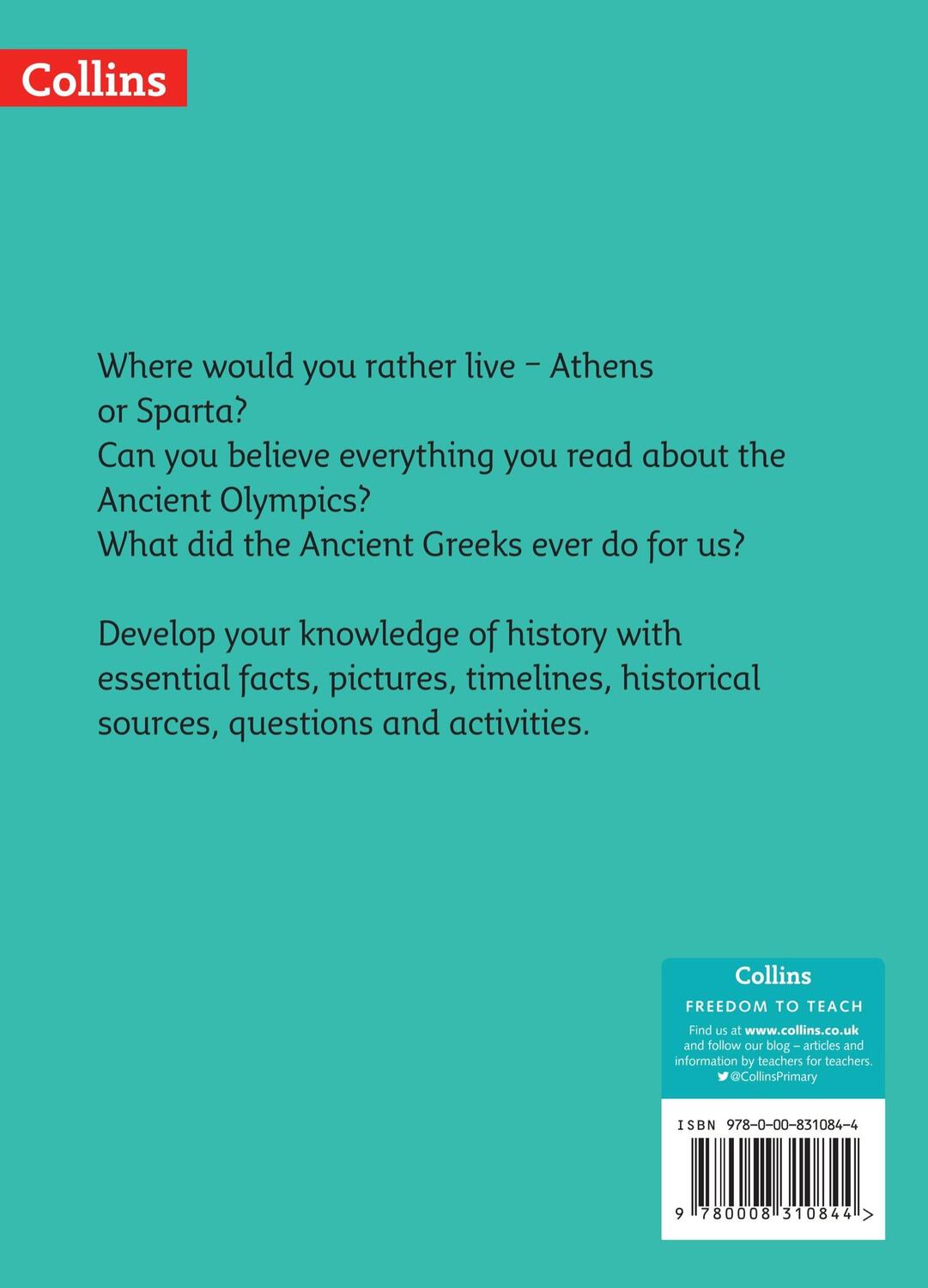 Rückseite: 9780008310844 | Ancient Greece Pupil Book | Alf Wilkinson | Taschenbuch | Englisch