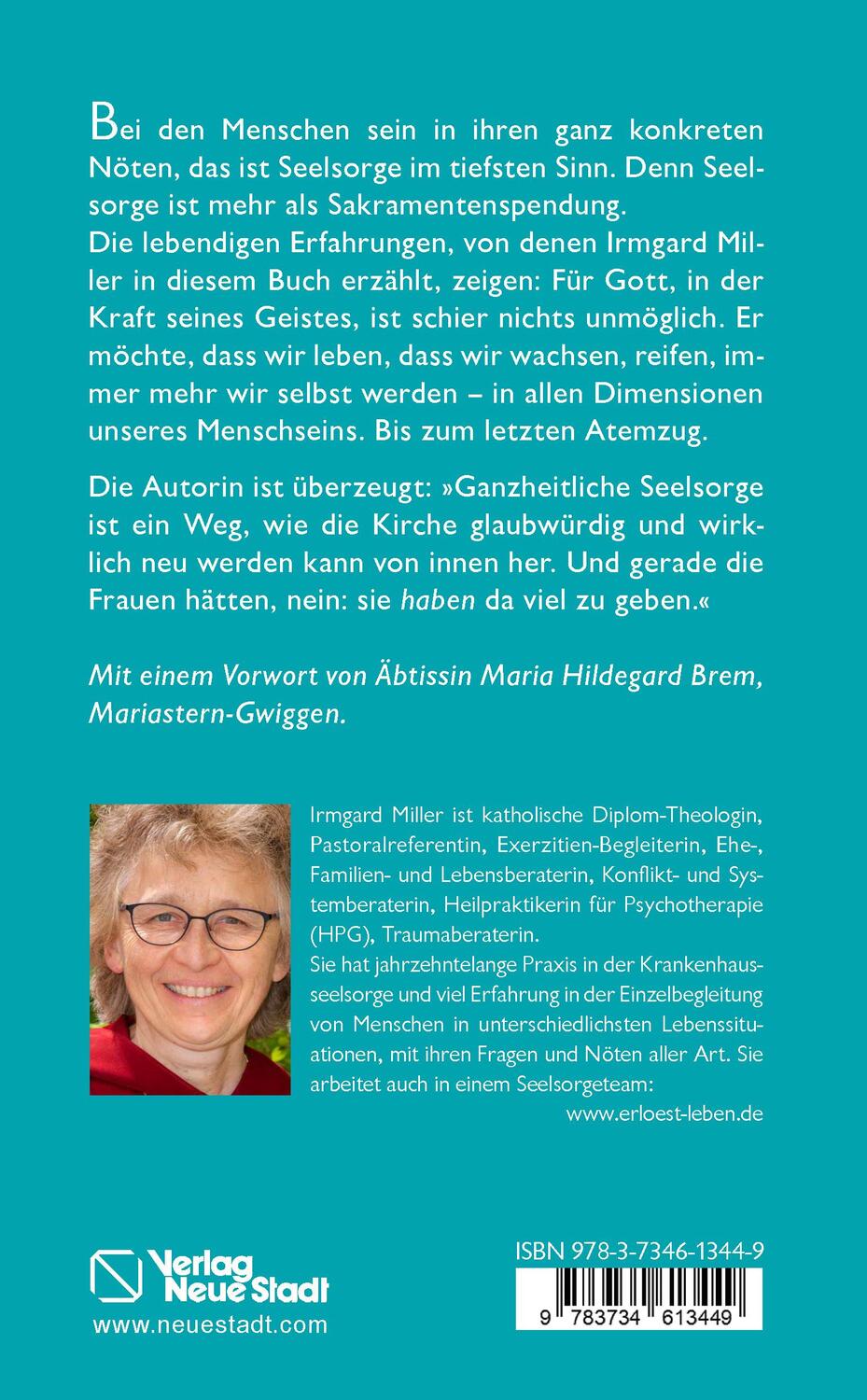 Rückseite: 9783734613449 | Was nicht alles möglich ist! | Erfahrungen einer Frau in der Seelsorge