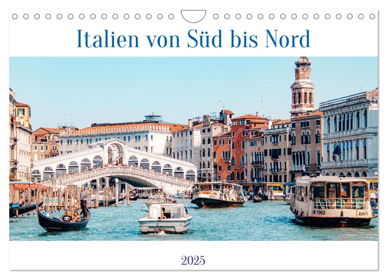 Cover: 9783435026784 | Italien von Süd bis Nord (Wandkalender 2025 DIN A4 quer), CALVENDO...