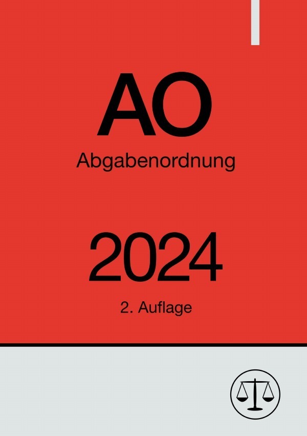 Cover: 9783759800275 | Abgabenordnung - AO 2024 | Ronny Studier | Taschenbuch | 280 S. | 2024