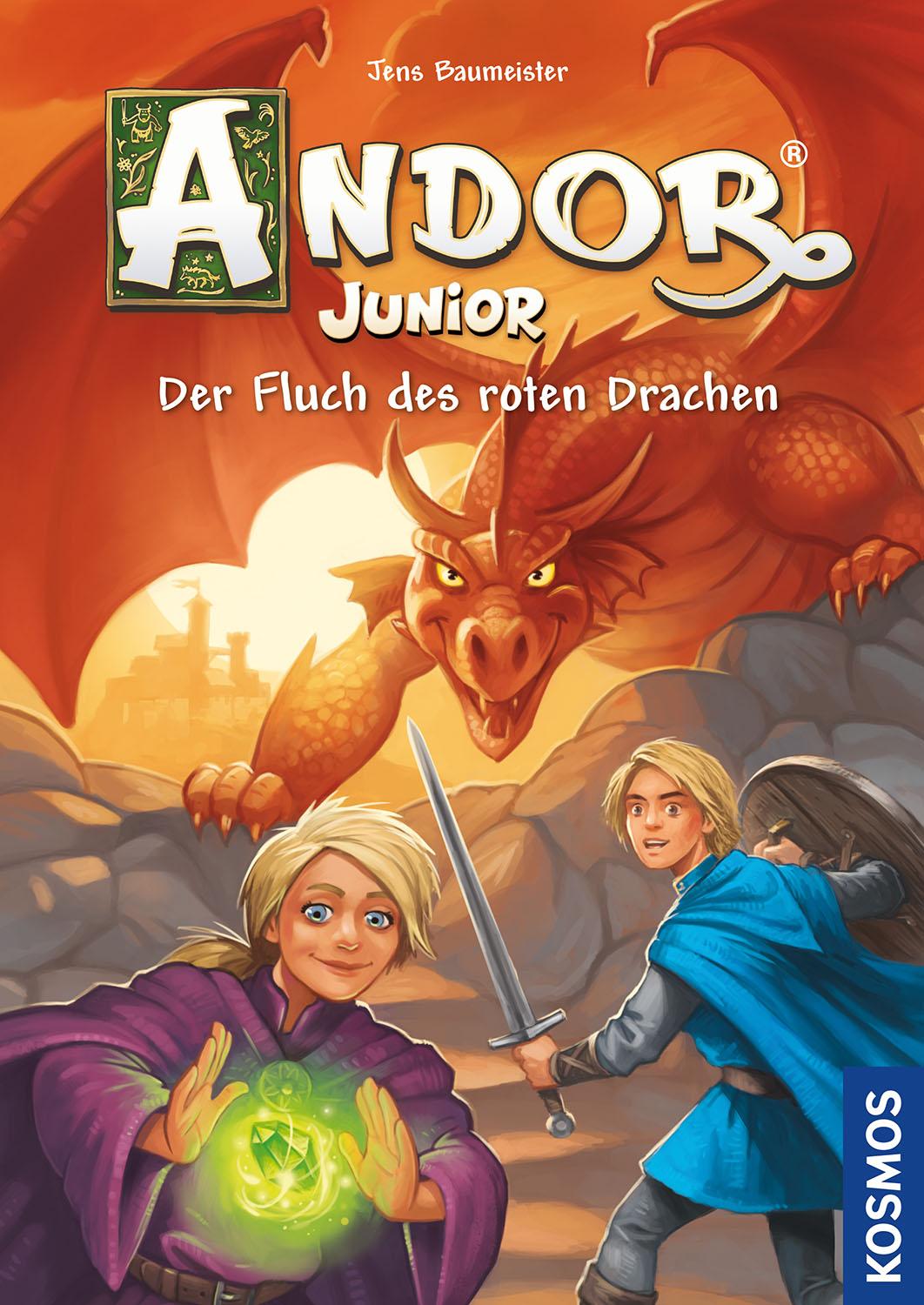 Cover: 9783440171424 | Andor Junior, 1, Der Fluch des roten Drachen | Jens Baumeister | Buch