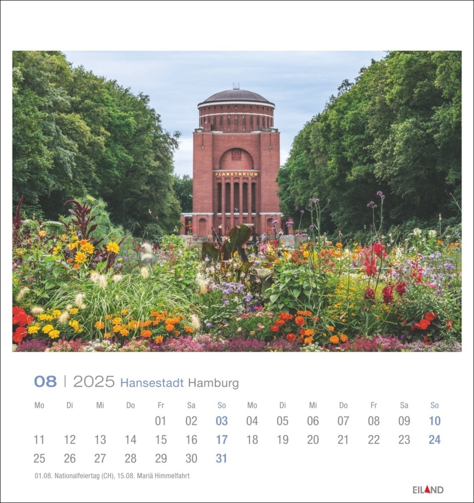 Bild: 9783964023261 | Hansestadt Hamburg Postkartenkalender 2025 | Kalender | Spiralbindung