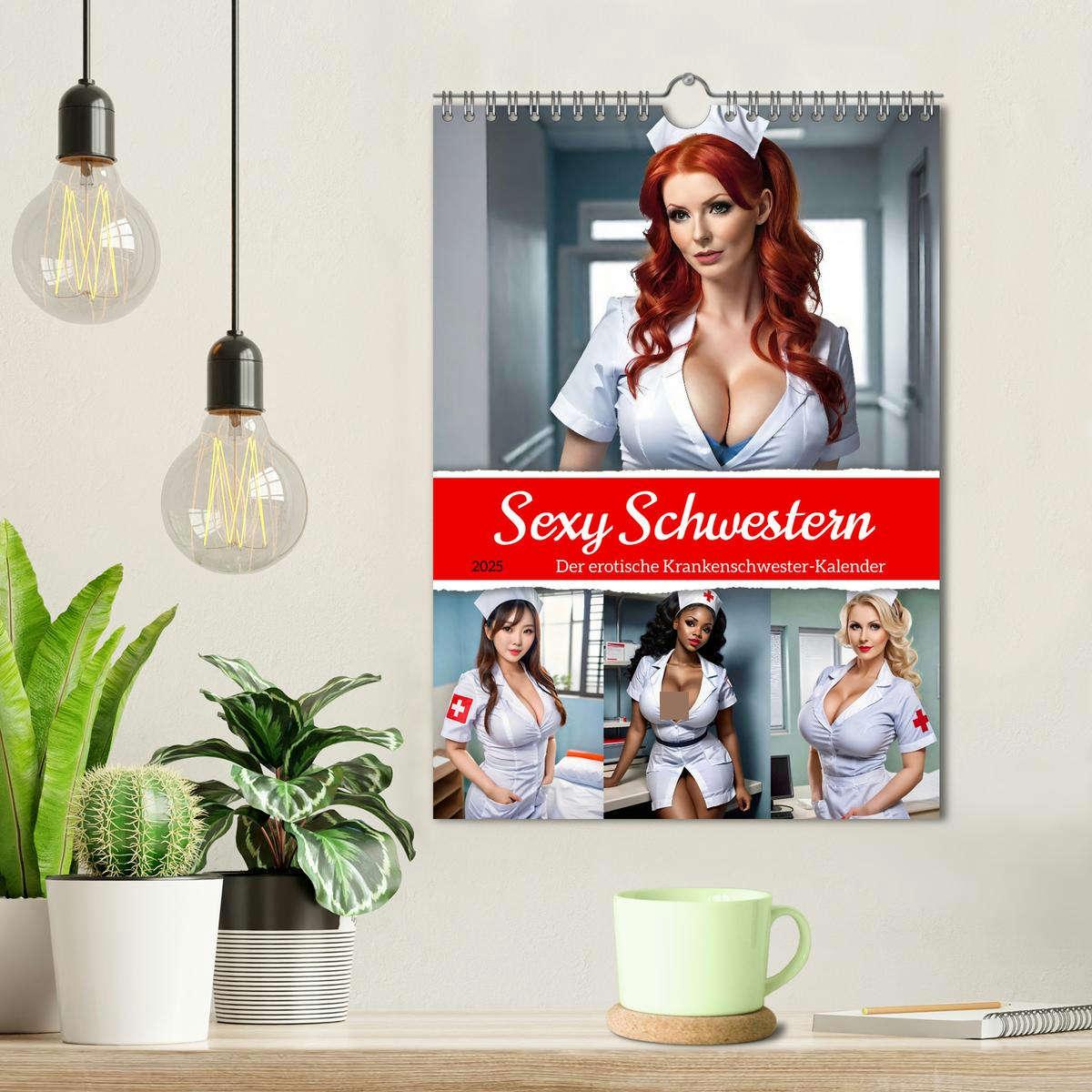 Bild: 9783383960826 | Sexy Schwestern (Wandkalender 2025 DIN A4 hoch), CALVENDO...