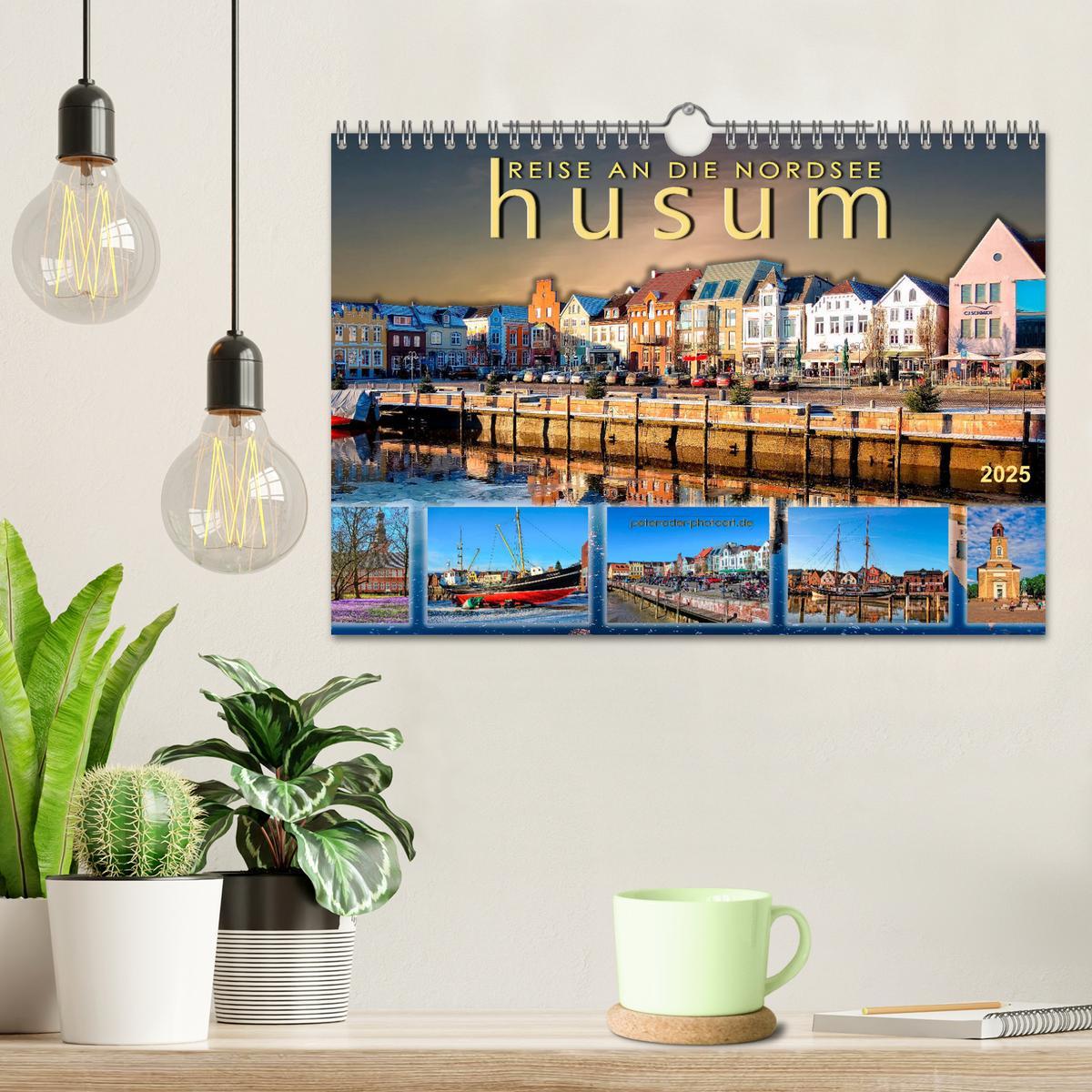 Bild: 9783435448708 | Reise an die Nordsee - Husum (Wandkalender 2025 DIN A4 quer),...