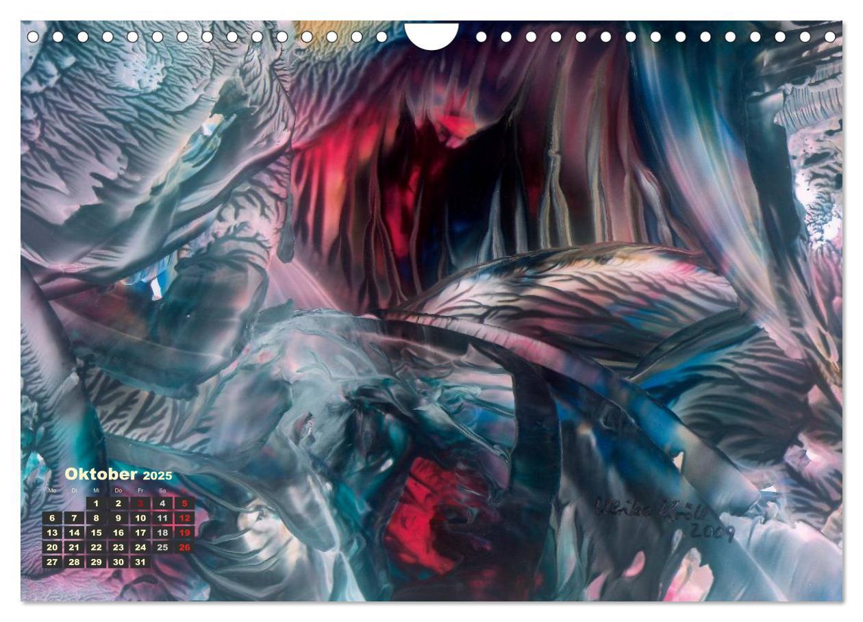 Bild: 9783435824113 | Encaustic Kunstkalender 2025 (Wandkalender 2025 DIN A4 quer),...