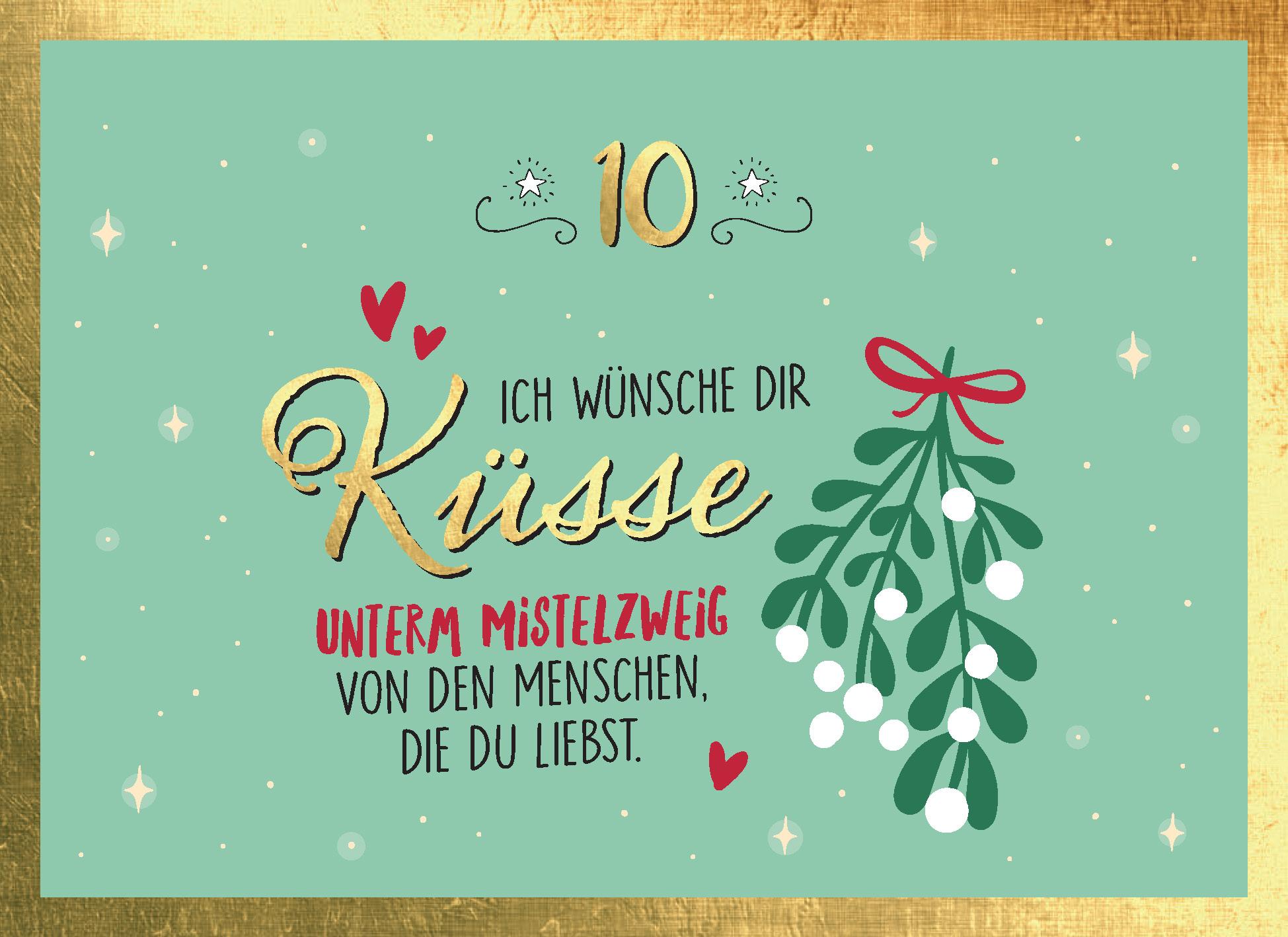 Bild: 9783625192763 | 24 Adventswünsche für dich | Der besondere Adventskalender | Buch