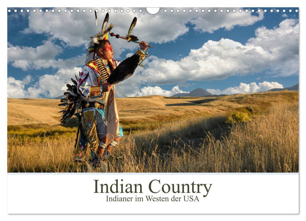 Cover: 9783435119356 | Indian Country - Indianer im Westen der USA (Wandkalender 2025 DIN...