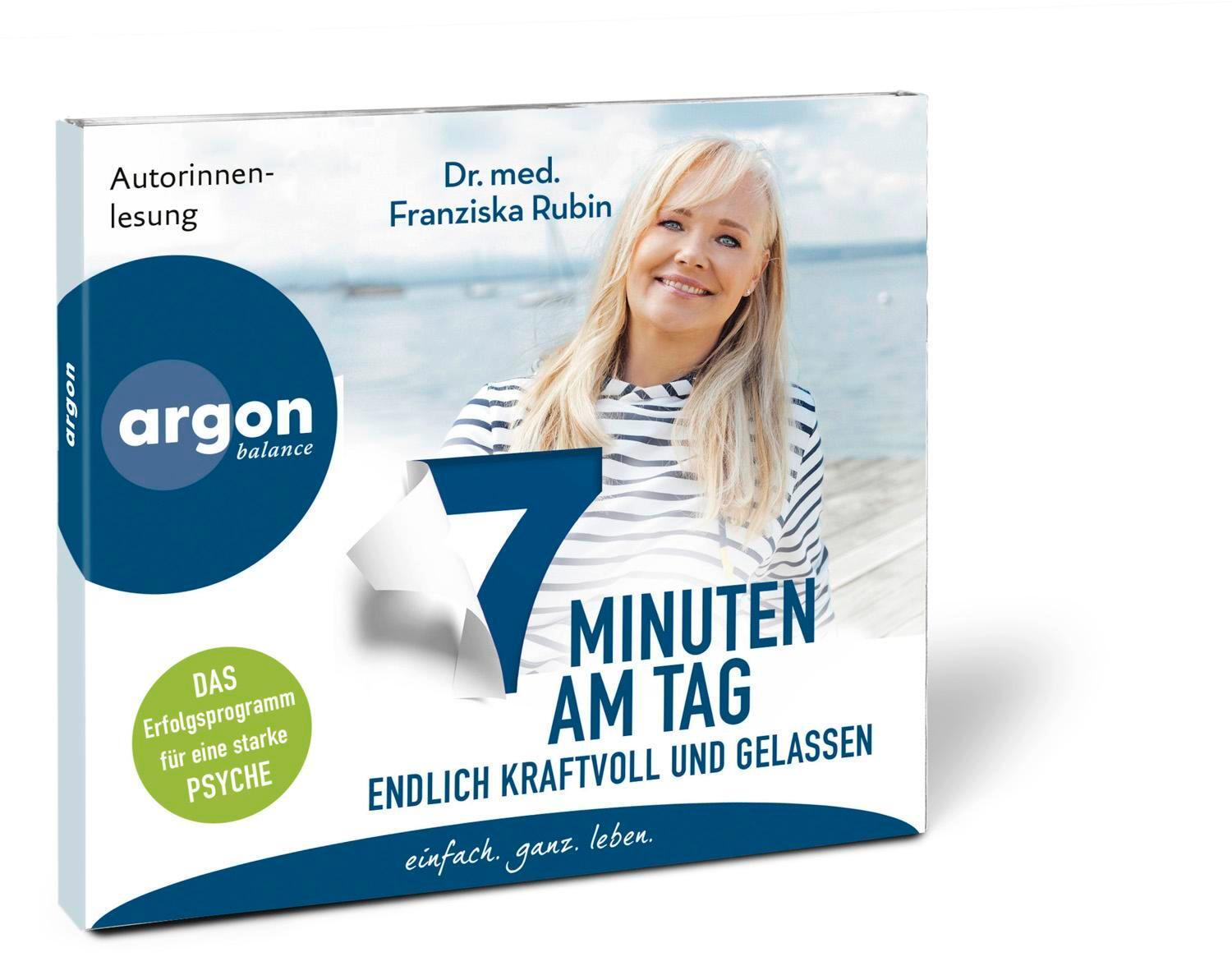 Bild: 9783839882603 | 7 Minuten am Tag endlich kraftvoll und gelassen | Franziska Rubin | CD