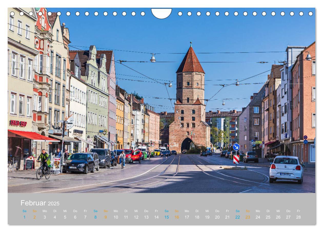 Bild: 9783435239764 | Augsburg - Stadt der Renaissance (Wandkalender 2025 DIN A4 quer),...