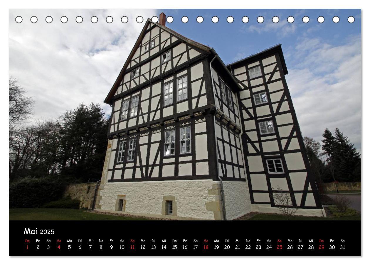 Bild: 9783435834662 | Rinteln (Tischkalender 2025 DIN A5 quer), CALVENDO Monatskalender