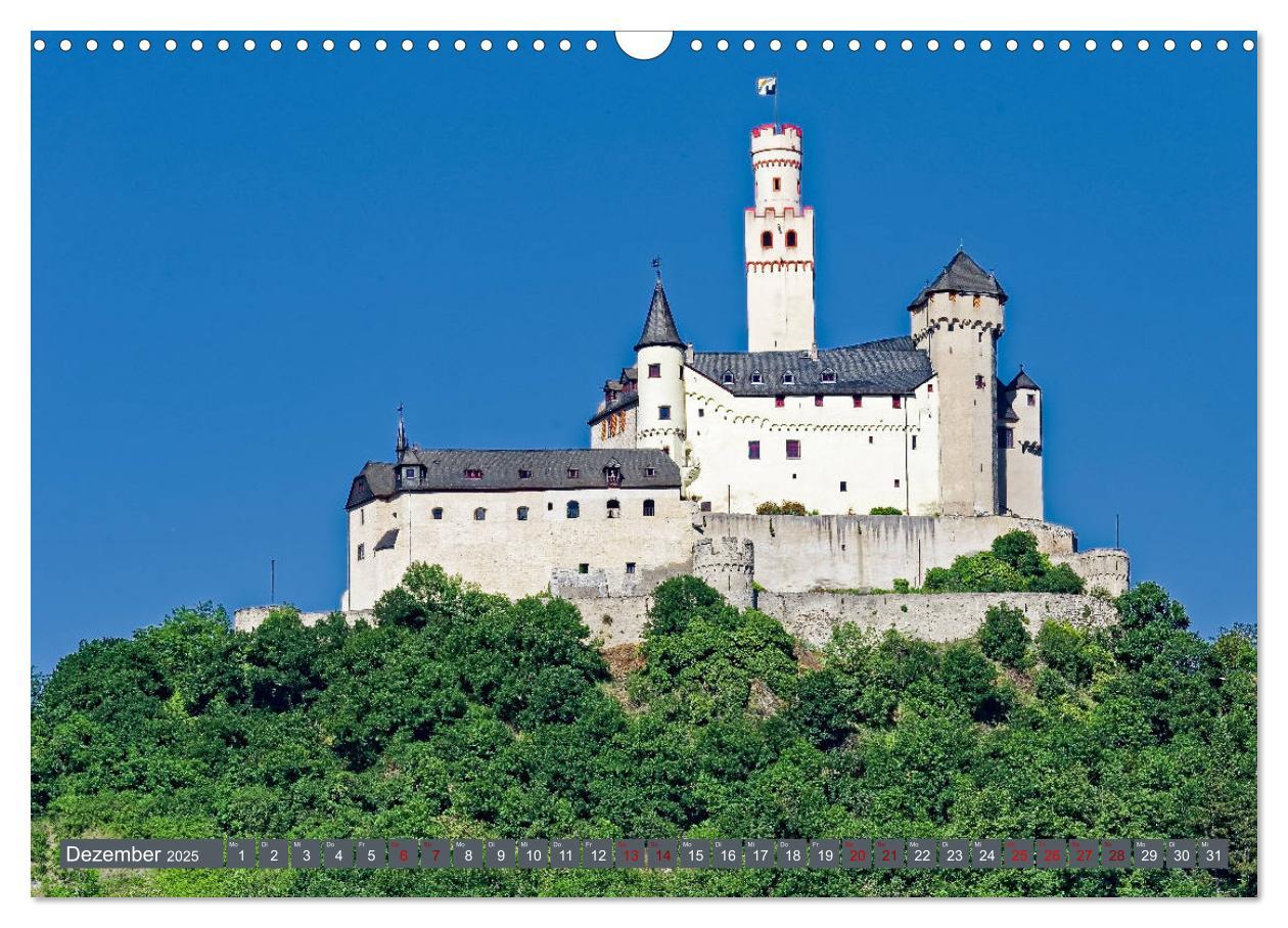 Bild: 9783435362066 | Burgen der Rheinromantik (Wandkalender 2025 DIN A3 quer), CALVENDO...