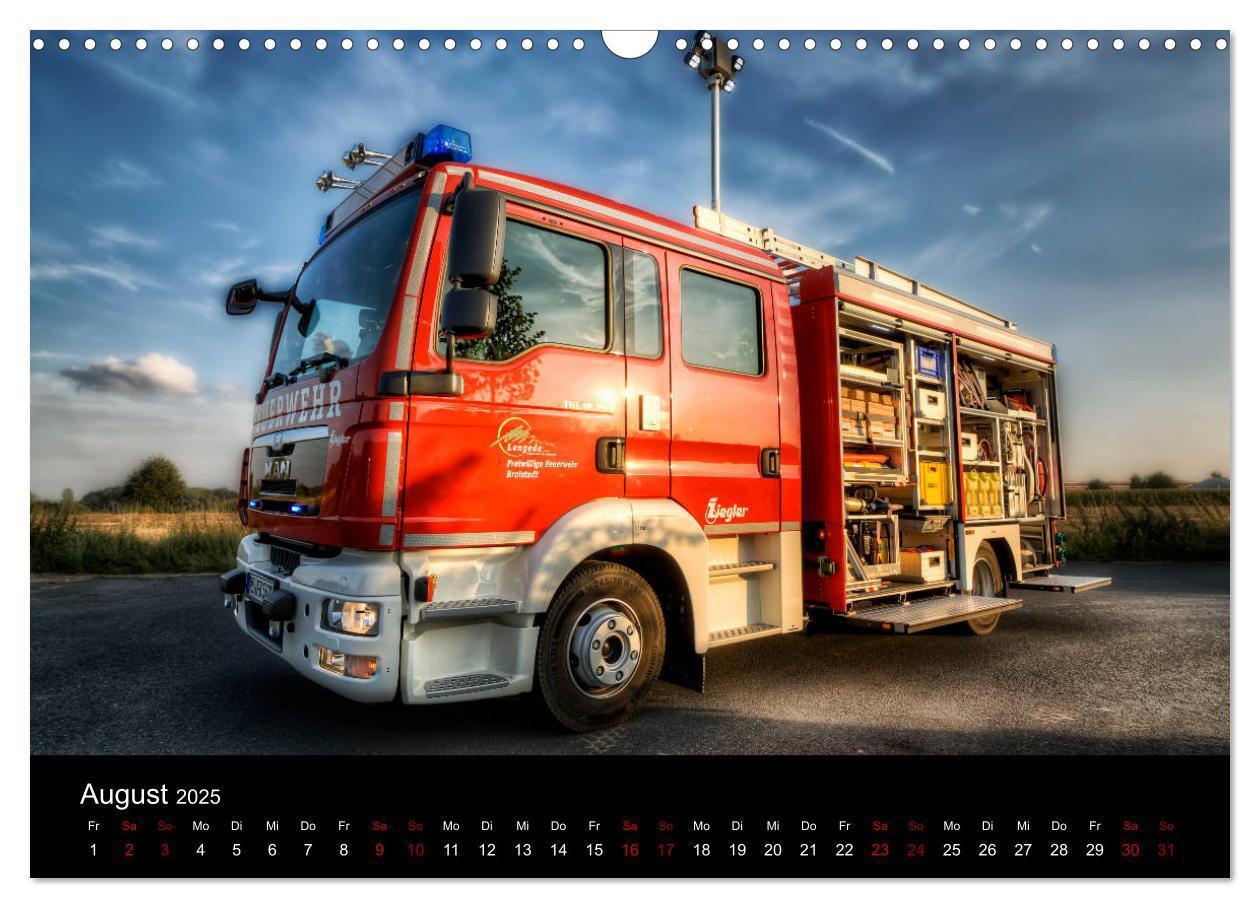 Bild: 9783435422234 | Feuerwehr und Rettungsdienst (Wandkalender 2025 DIN A3 quer),...