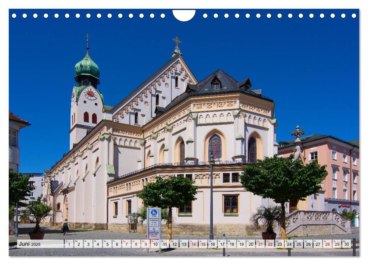 Bild: 9783435443666 | Eine Perle Oberbayerns - Rosenheim (Wandkalender 2025 DIN A4 quer),...