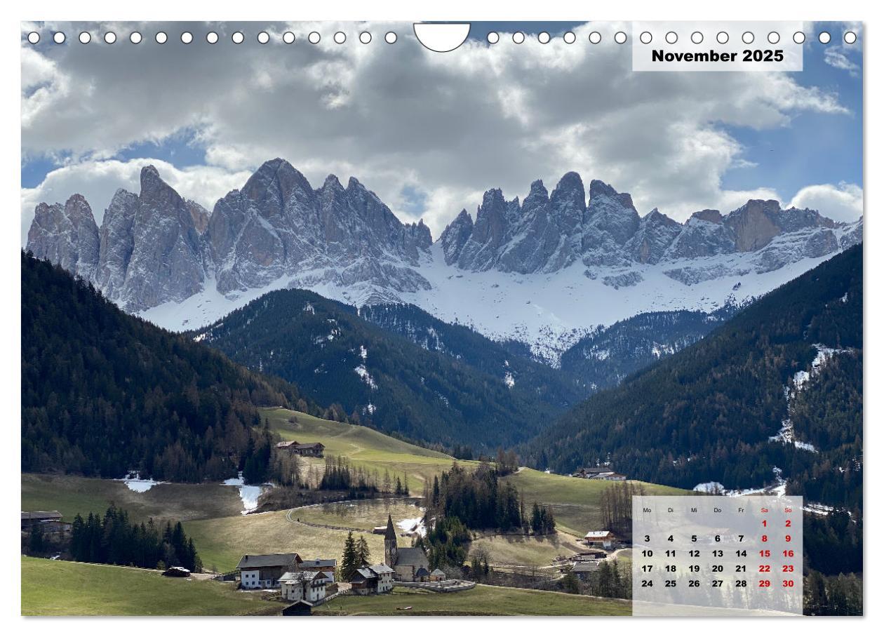 Bild: 9783383851544 | Alpenauszeit - Schöne Orte der Alpen (Wandkalender 2025 DIN A4...