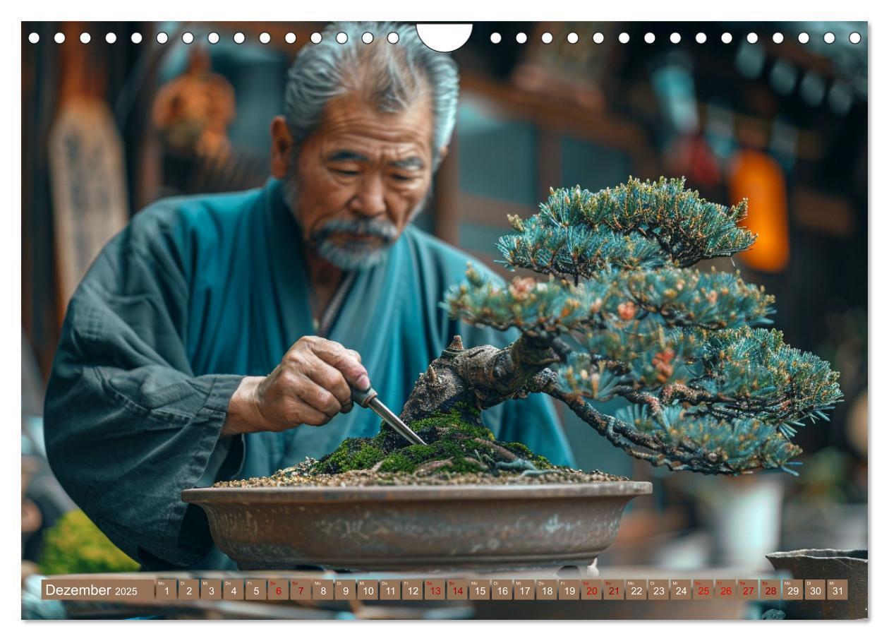 Bild: 9783383822230 | Bonsai meditativ (Wandkalender 2025 DIN A4 quer), CALVENDO...