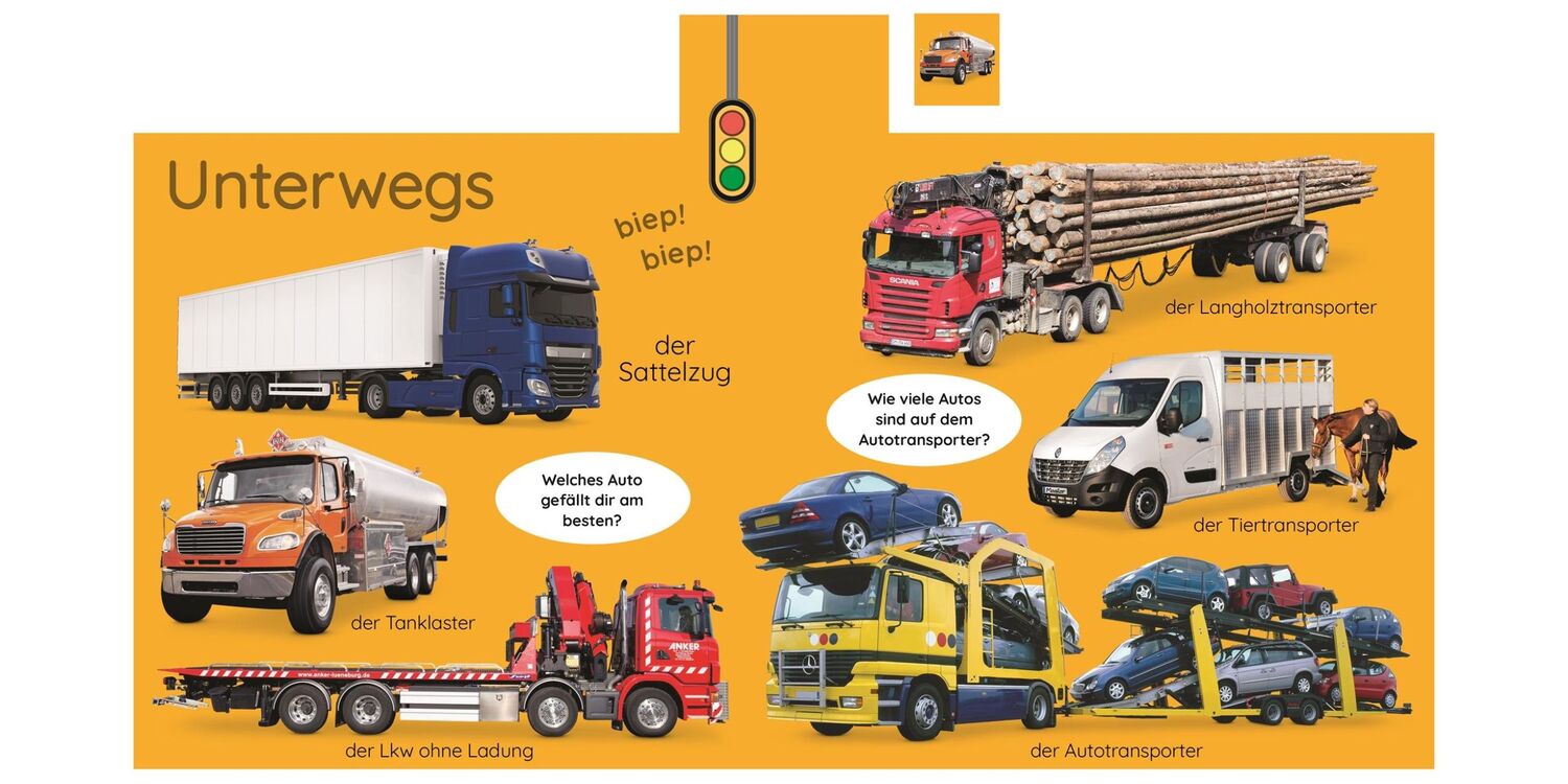 Bild: 9783831047451 | Erstes Lernen. Traktor, Bagger, Laster | DK Verlag - Kids | Buch