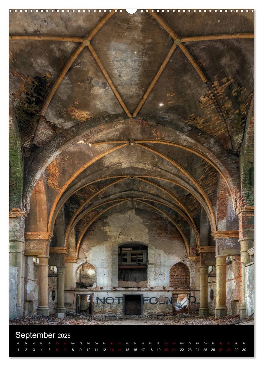 Bild: 9783435986712 | Lost Places - Verlassene Kirchen (Wandkalender 2025 DIN A2 hoch),...