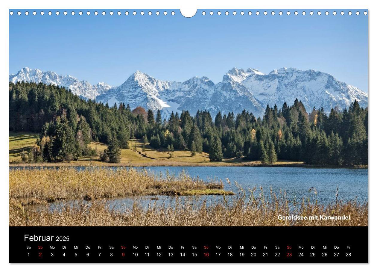 Bild: 9783435719662 | Oberbayerische Seen (Wandkalender 2025 DIN A3 quer), CALVENDO...