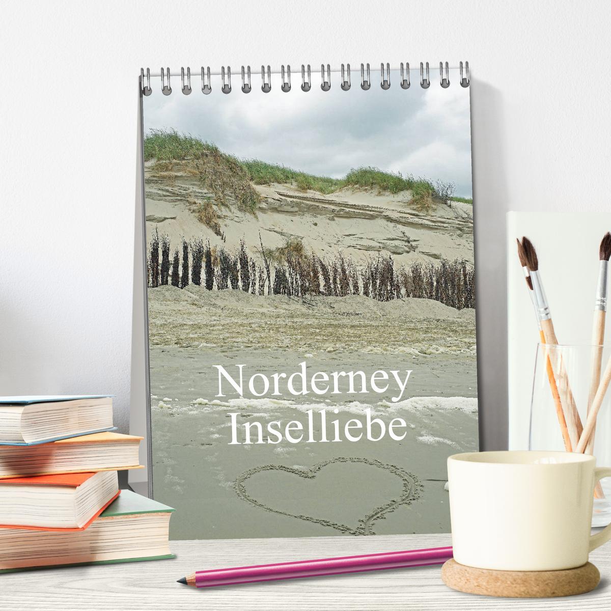 Bild: 9783435976966 | Norderney - Inselliebe (Tischkalender 2025 DIN A5 hoch), CALVENDO...