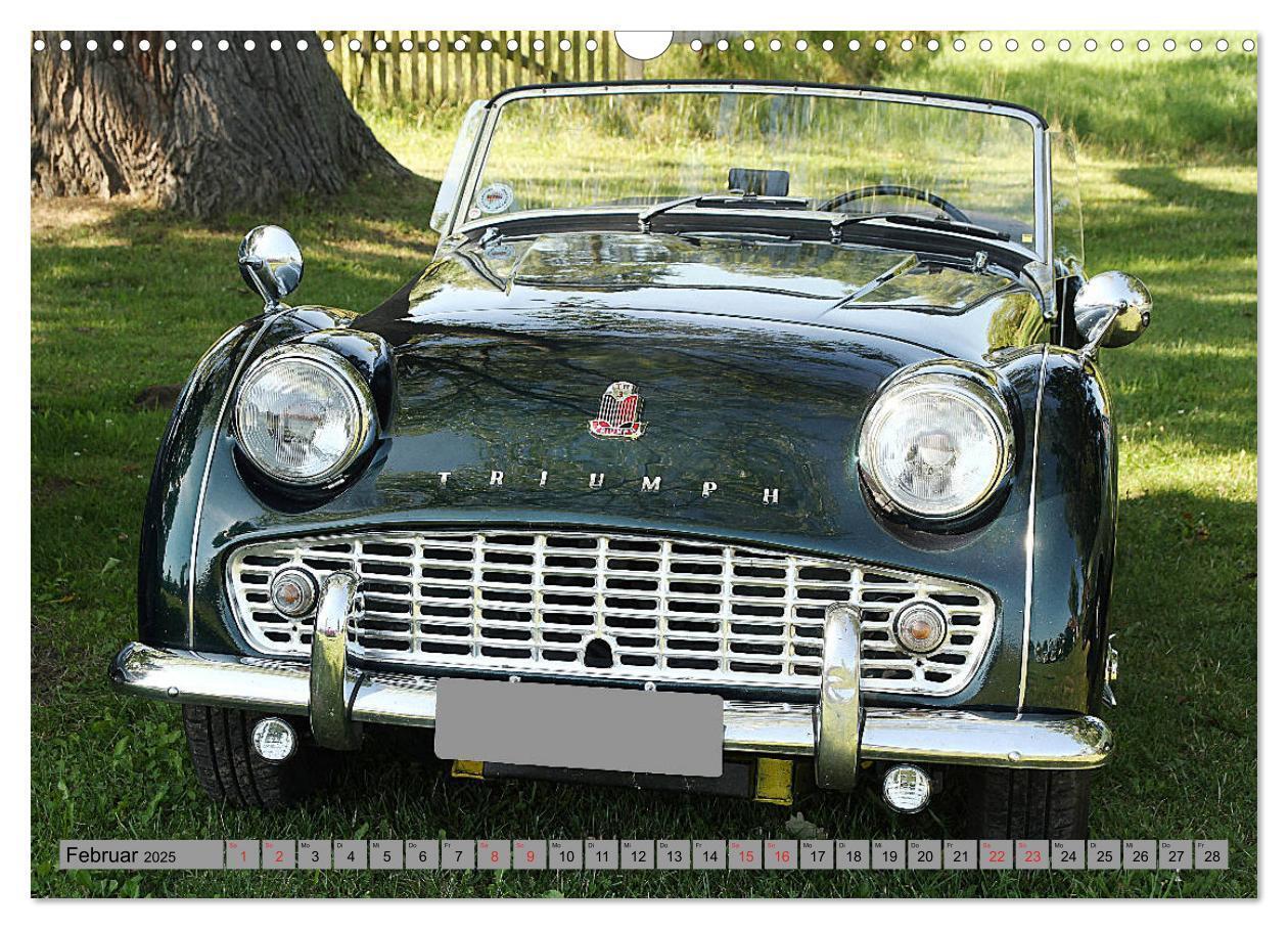 Bild: 9783435582983 | Oben ohne Oldtimer (Wandkalender 2025 DIN A3 quer), CALVENDO...