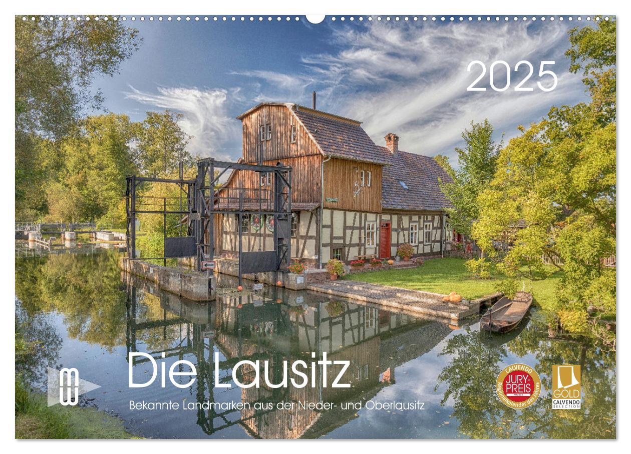 Cover: 9783383927171 | Die Lausitz - Landmarken der Nieder- und Oberlausitz (Wandkalender...