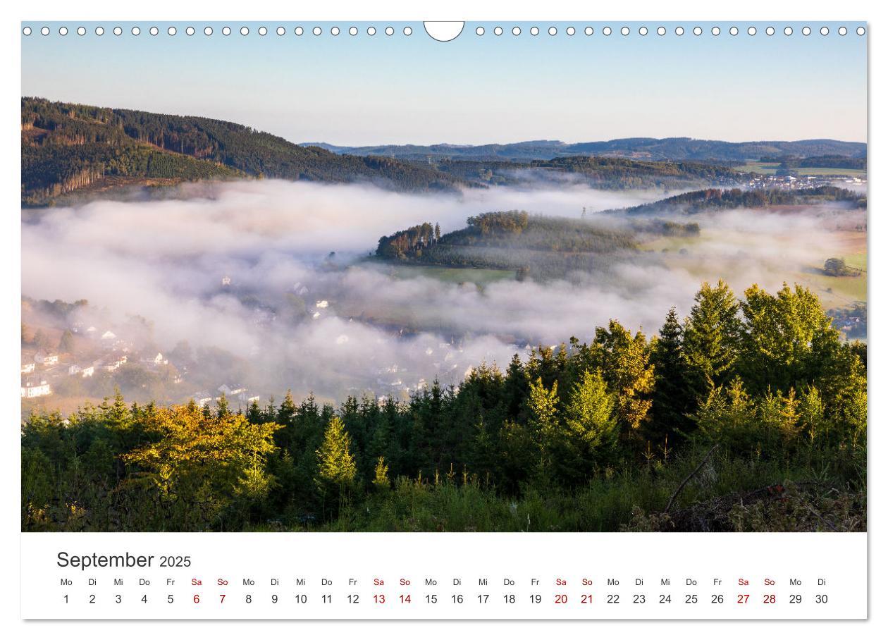 Bild: 9783435018826 | Das Sauerland im Wechsel der Jahreszeiten (Wandkalender 2025 DIN A3...