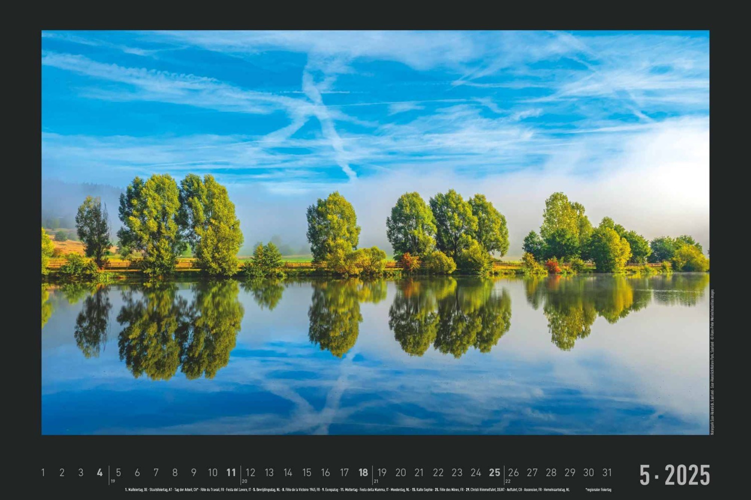 Bild: 4251732342180 | Naturlandschaften Deutschlands 2025 - Bildkalender 49,5x33 cm - die...