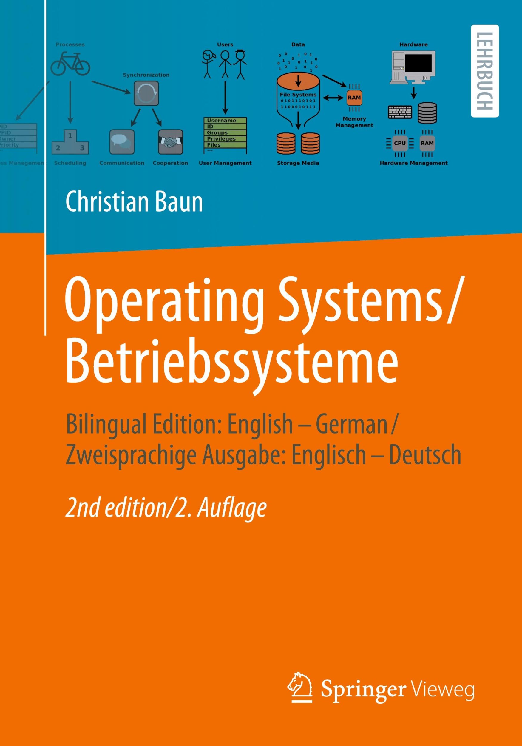 Cover: 9783658422295 | Operating Systems / Betriebssysteme | Christian Baun | Taschenbuch