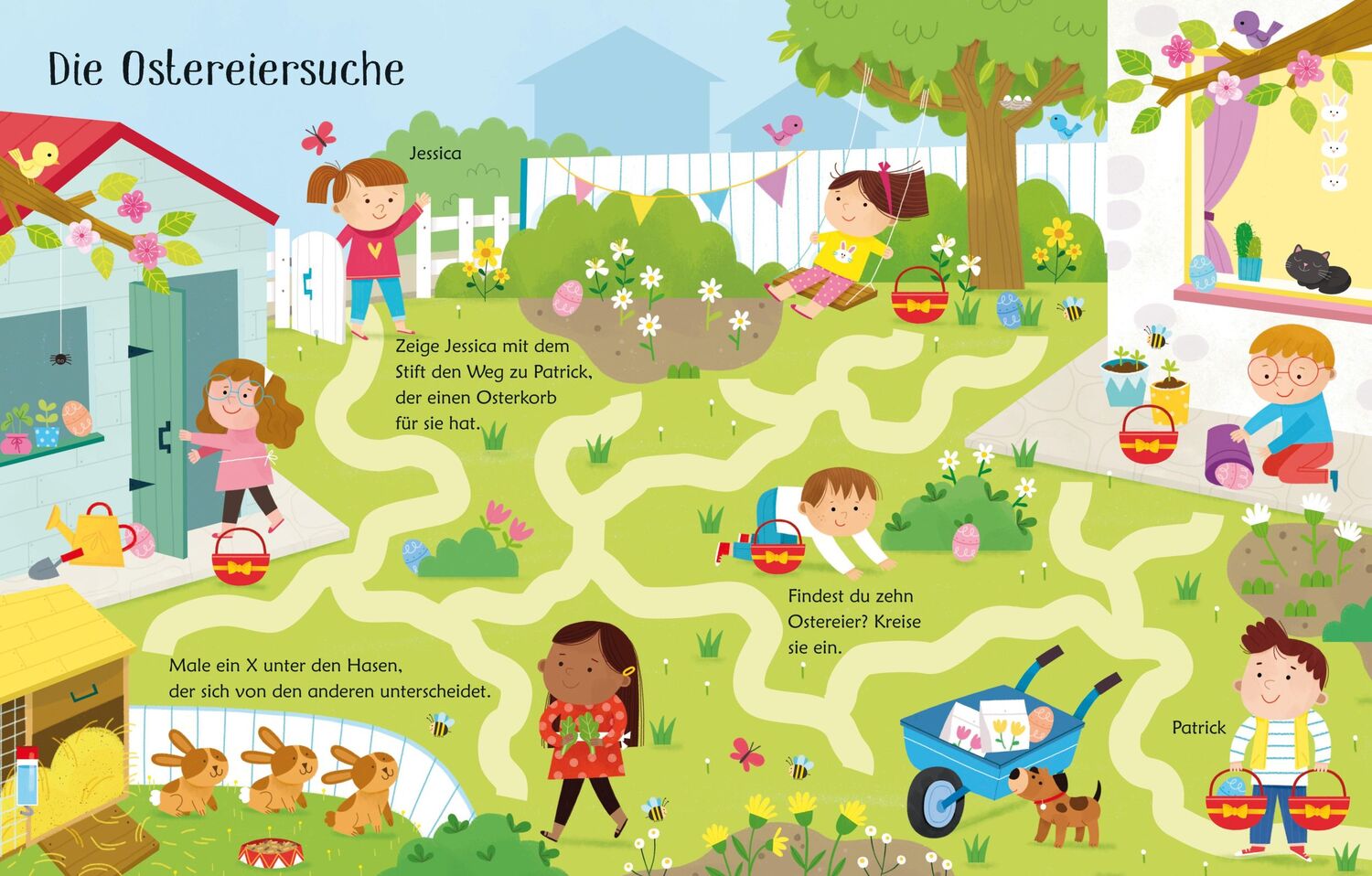 Bild: 9781789419085 | Mein Wisch-und-weg-Buch: Ostern | Kirsteen Robson | Broschüre | 24 S.