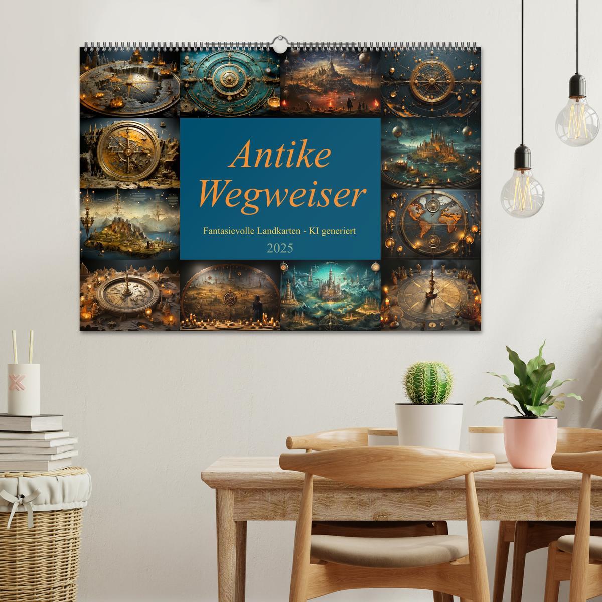 Bild: 9783383867927 | Antike Wegweiser (Wandkalender 2025 DIN A2 quer), CALVENDO...